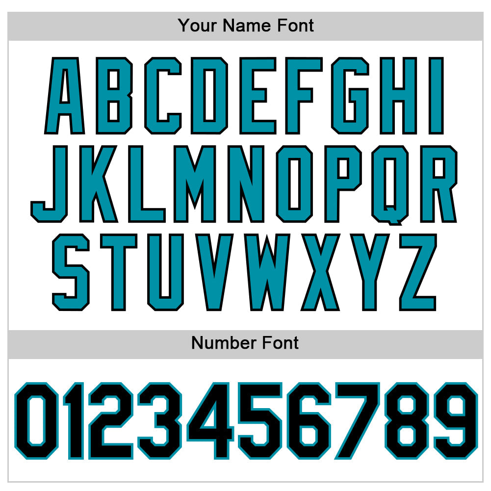 Custom White Black-Teal Authentic Throwback Baseball Jersey view 5