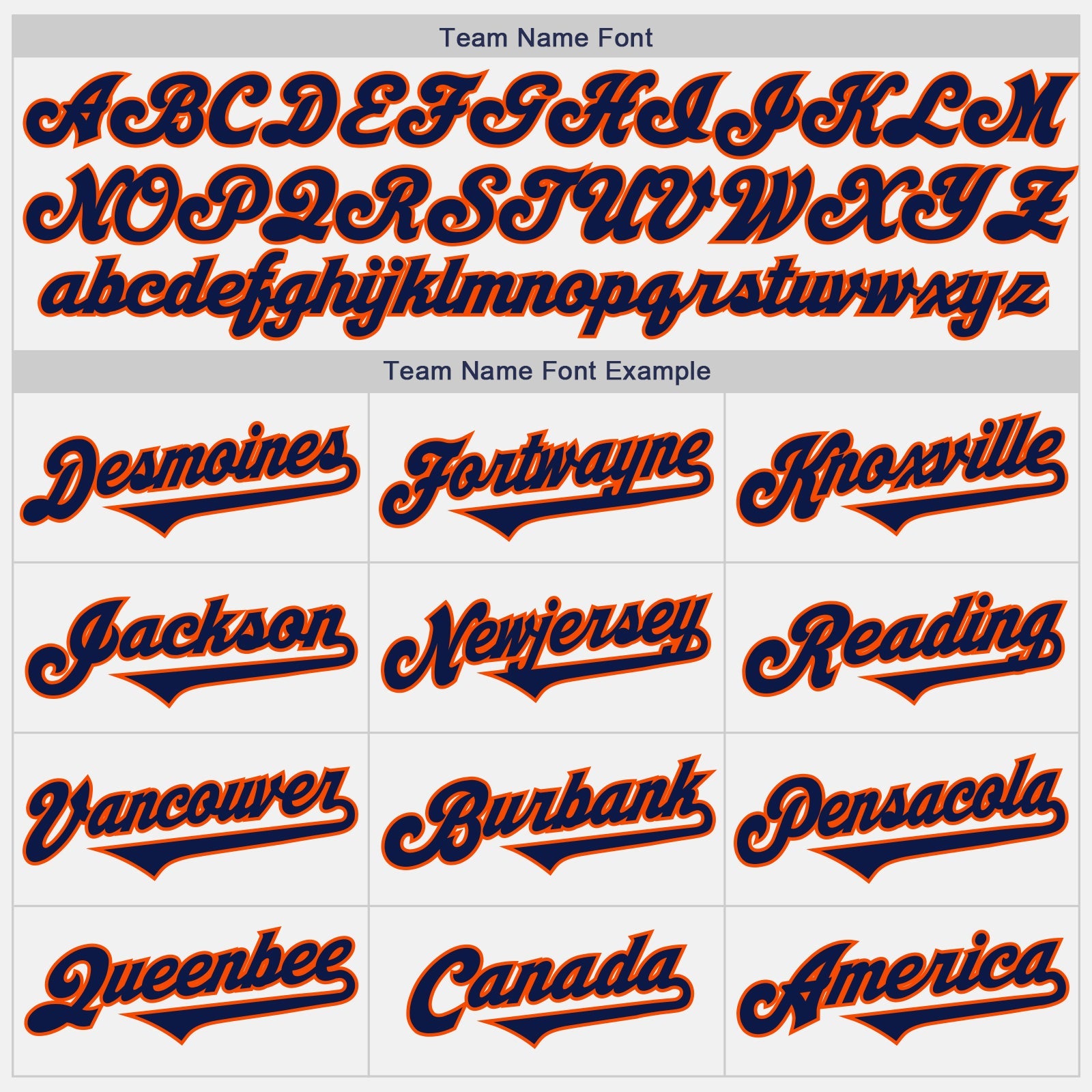 Custom White Orange Pinstripe Navy Authentic Baseball Jersey view 4