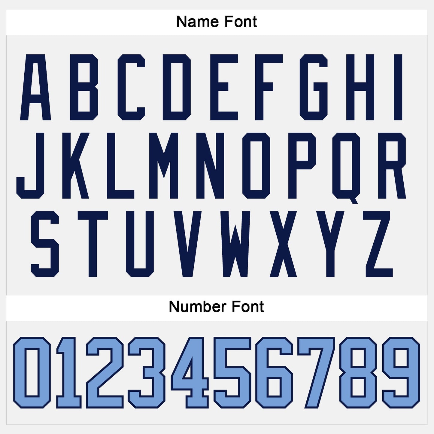 Custom White Light Blue-Navy Hockey Jersey view 5