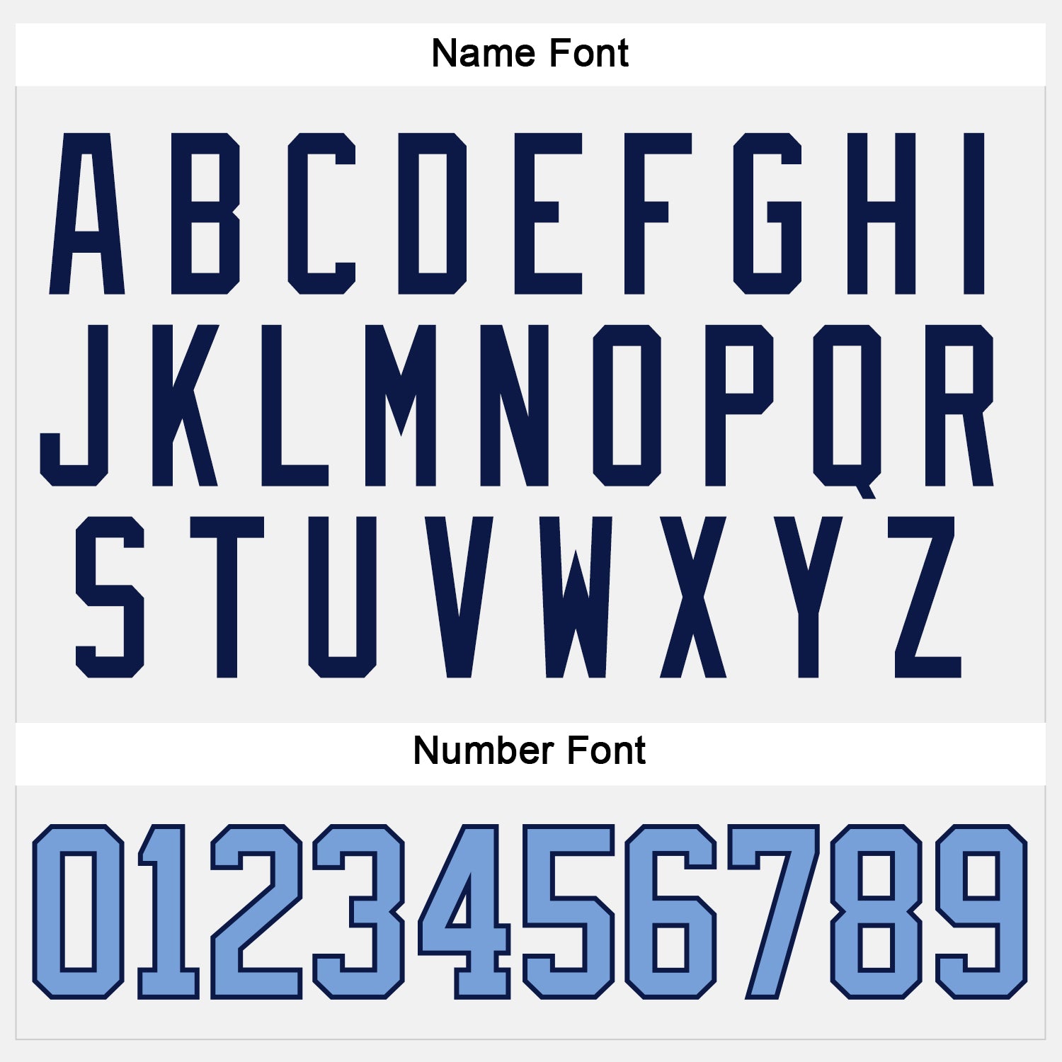 Custom White Light Blue-Navy Hockey Jersey view 5