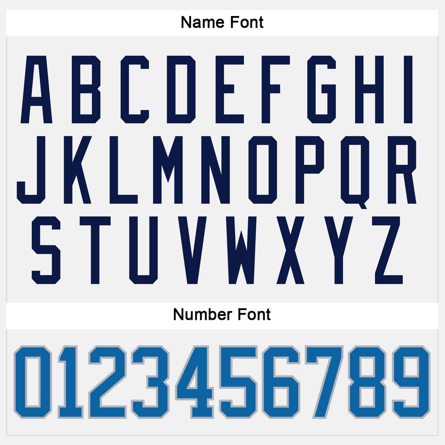 Custom White Blue Navy-Gray Hockey Jersey view 5