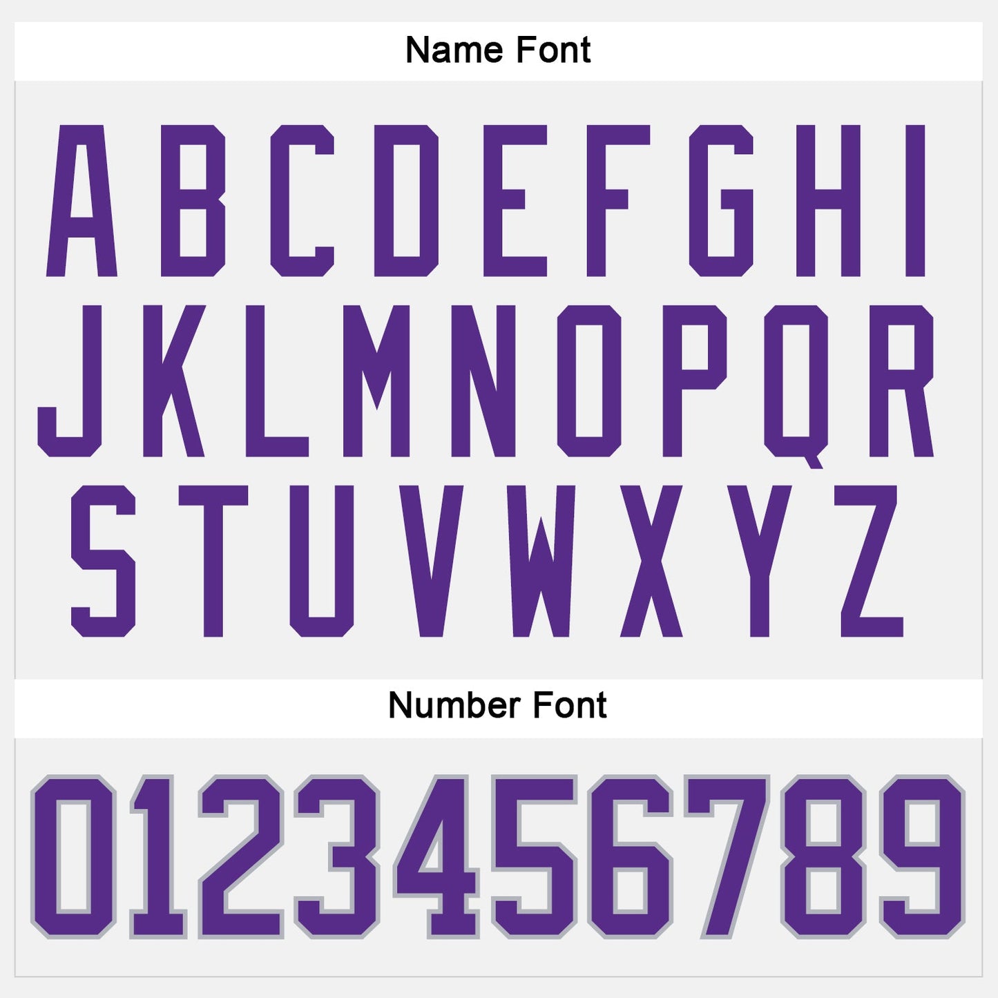 Custom White Purple-Gray Hockey Jersey view 5