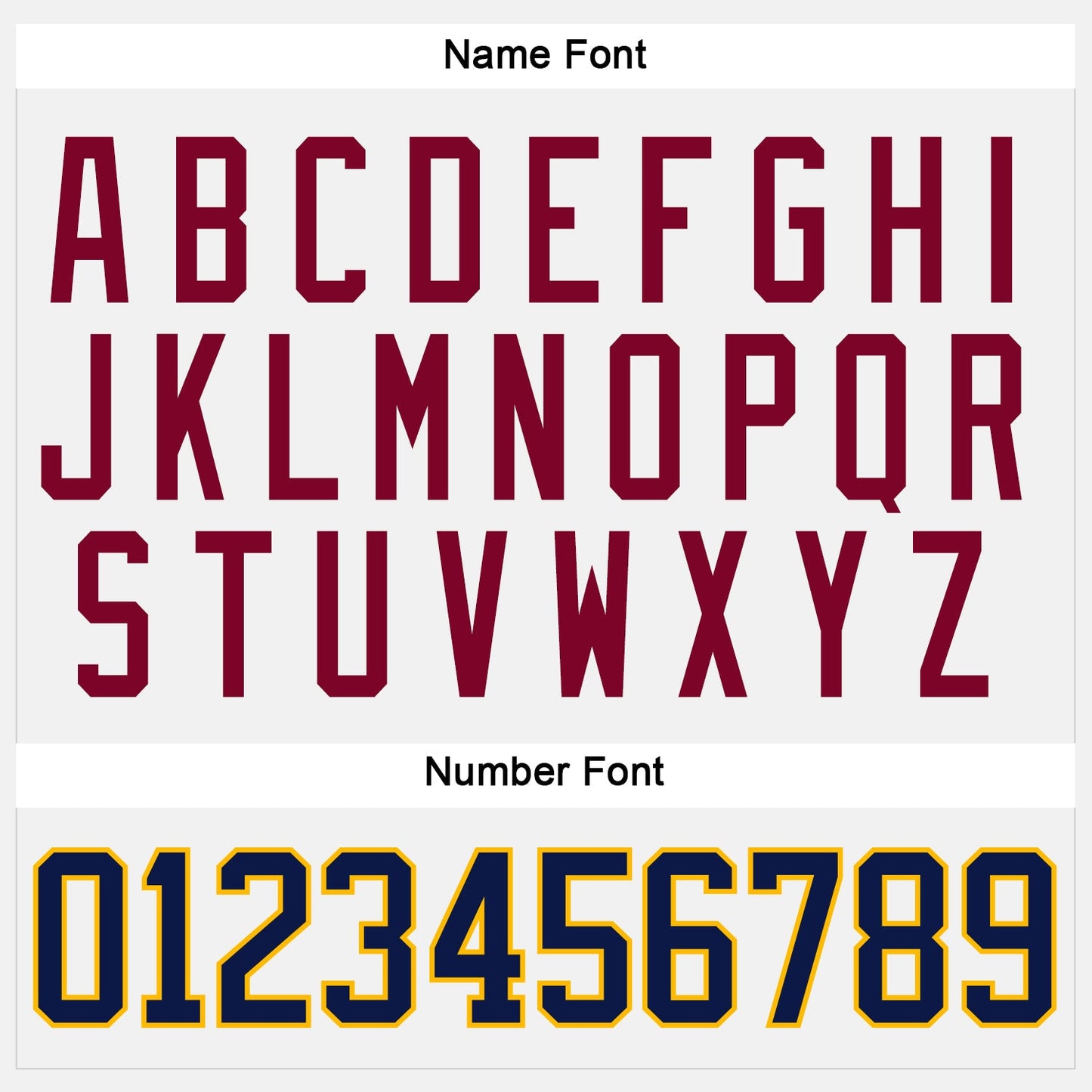 Custom White Navy Gold-Maroon Hockey Jersey view 5
