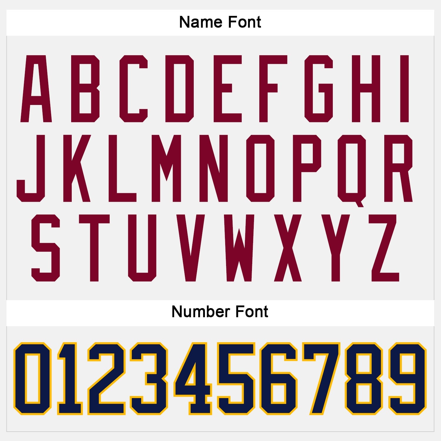 Custom White Navy Gold-Maroon Hockey Jersey view 5