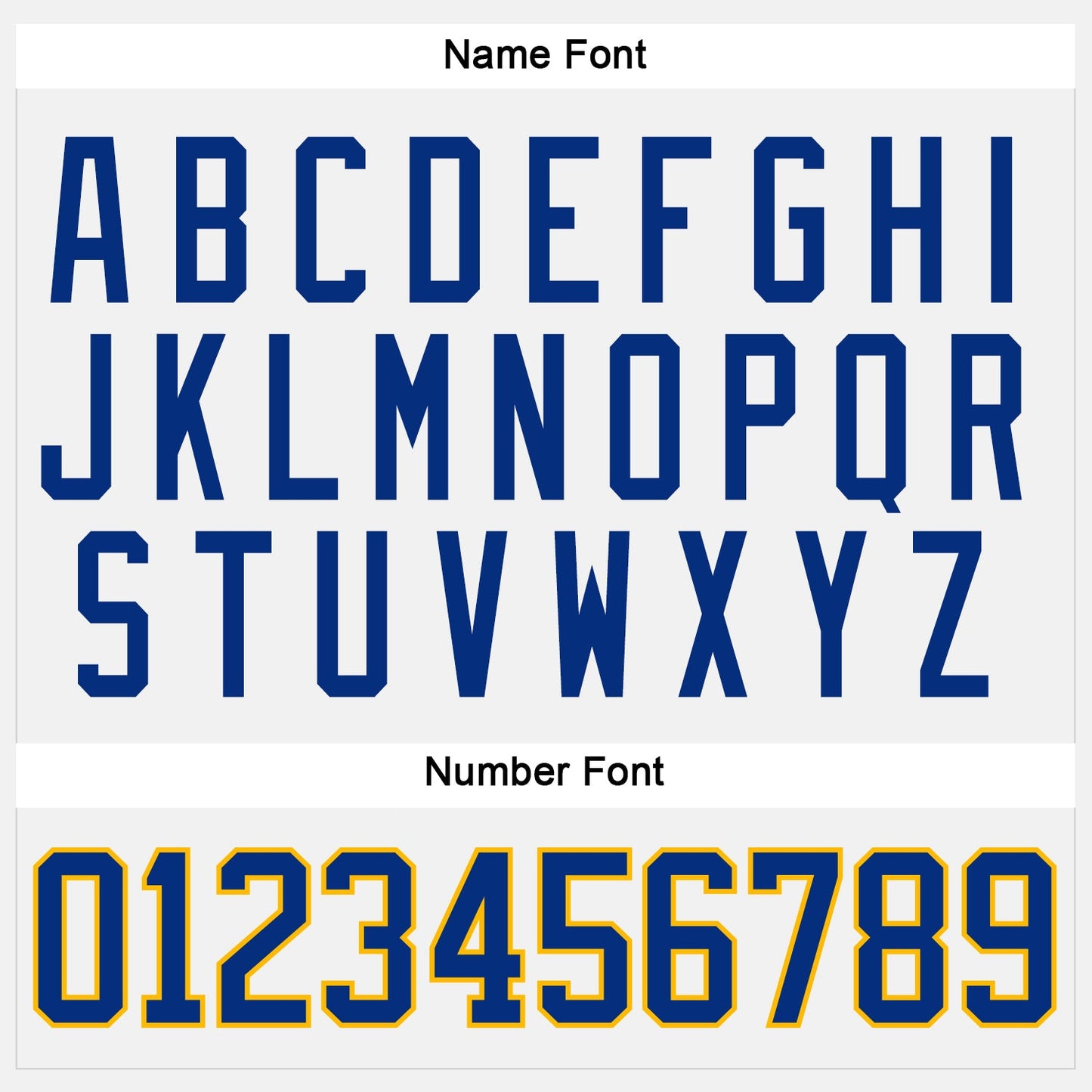 Custom White Royal-Gold Hockey Jersey view 5