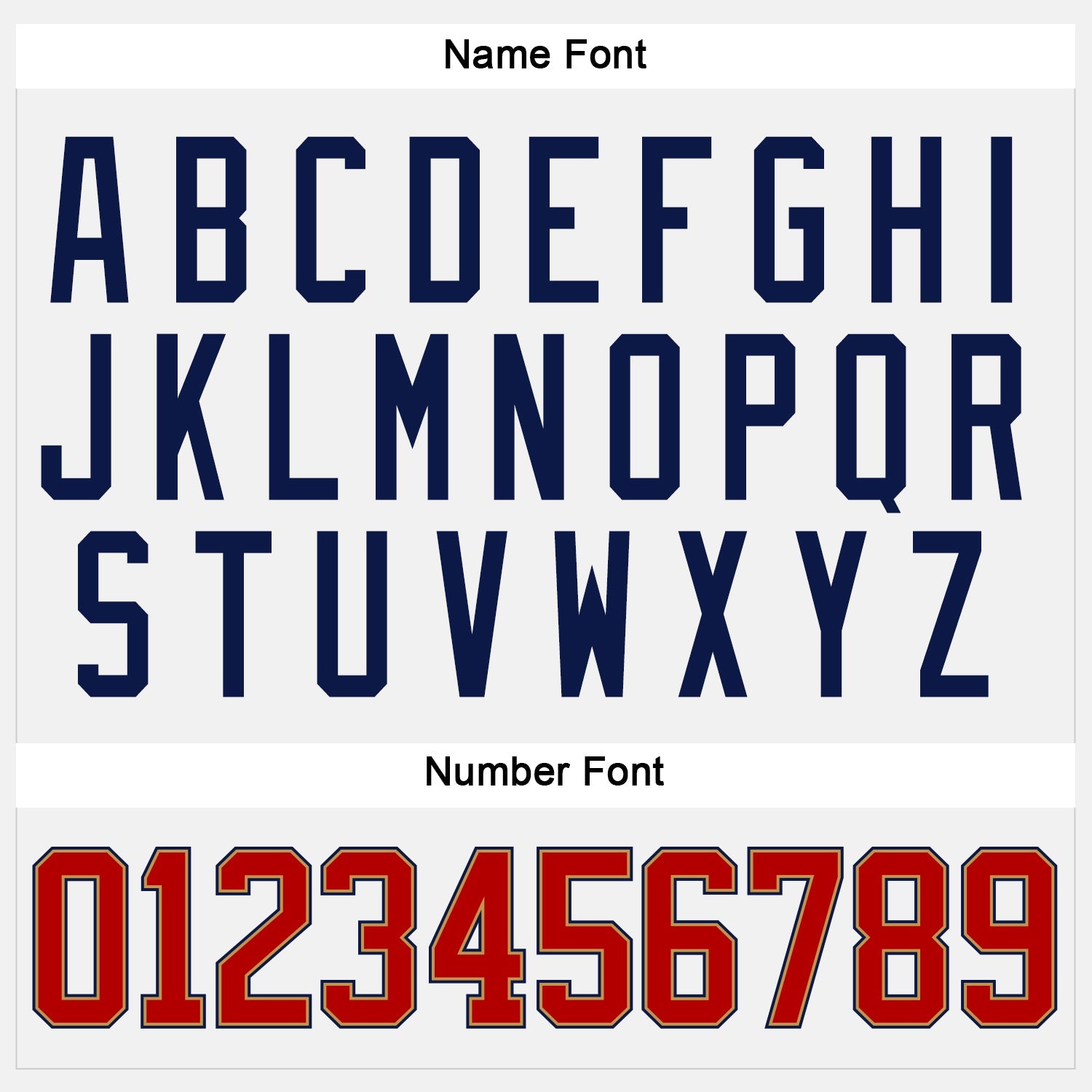 Custom White Red Old Gold-Navy Hockey Jersey view 5