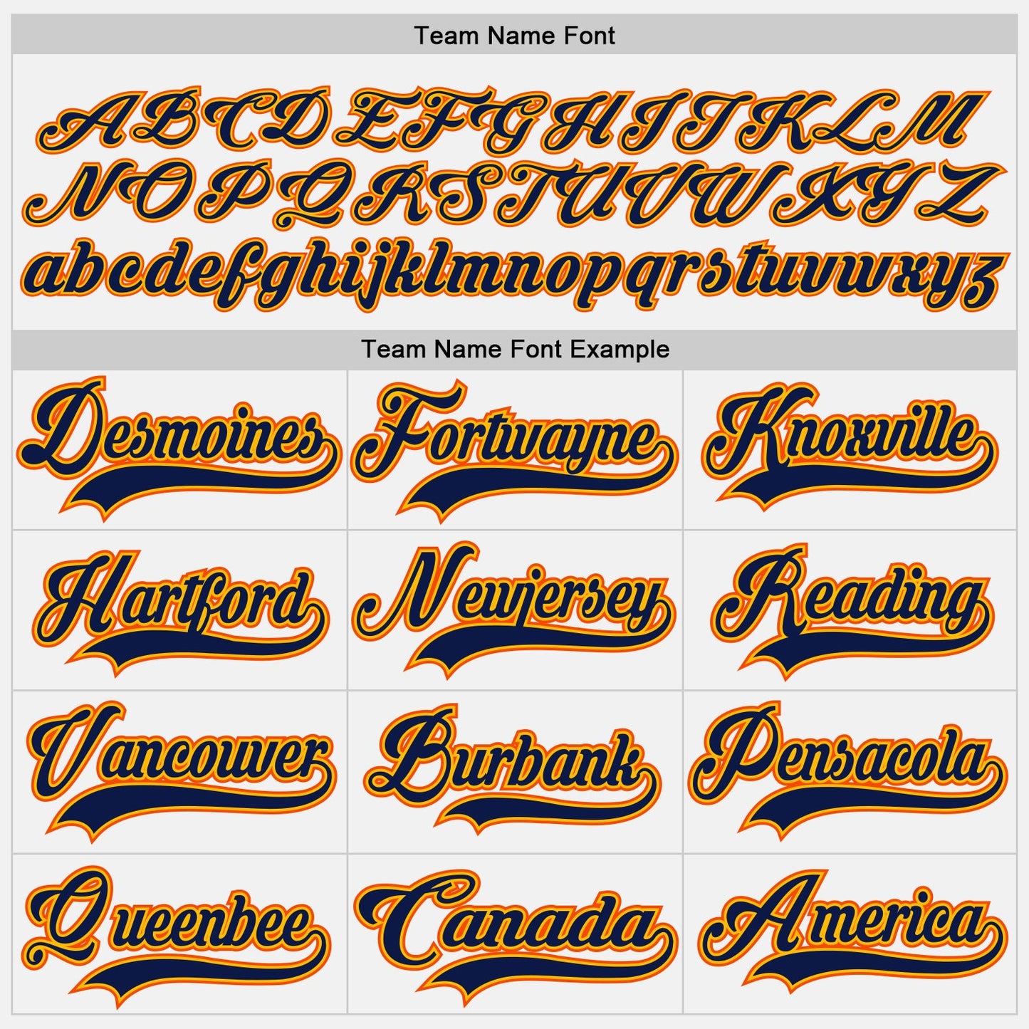 Custom White Navy Gold-Orange Hockey Jersey view 4