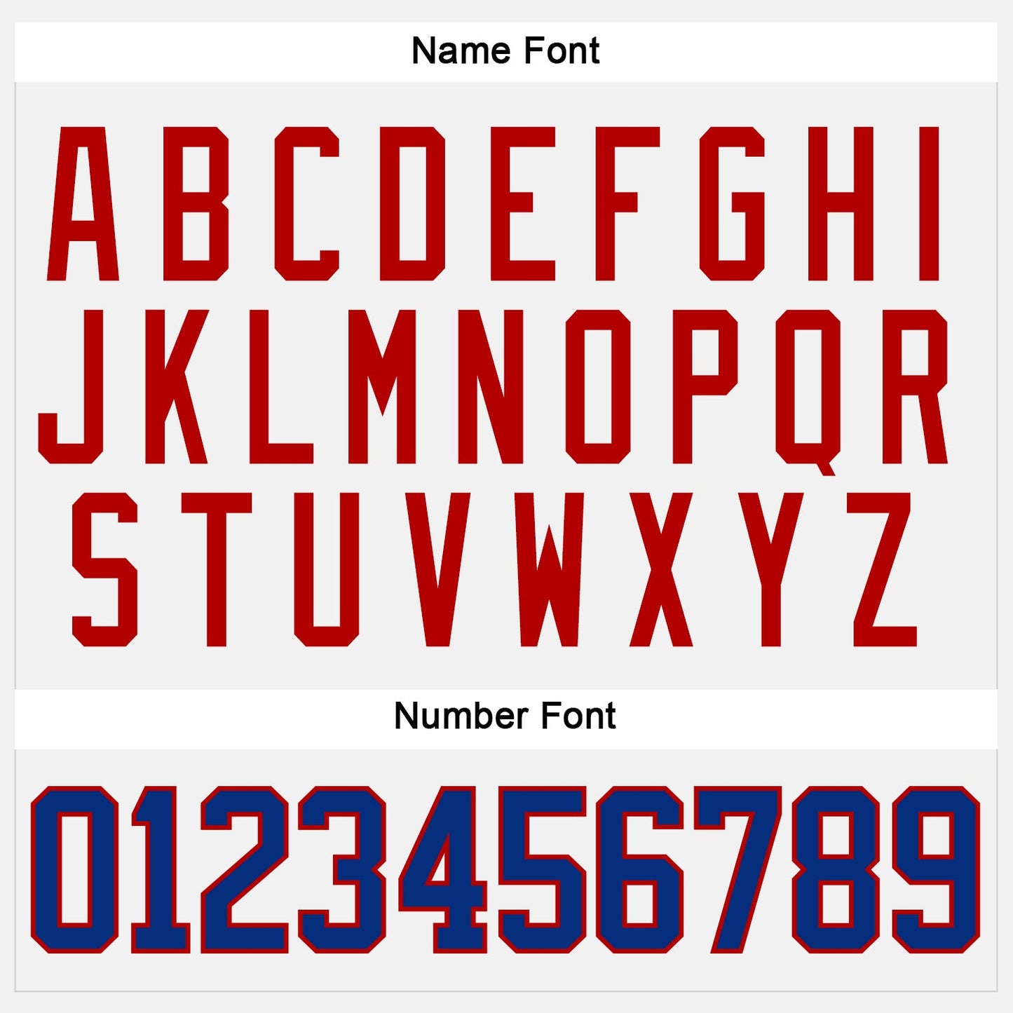 Custom White Royal-Red Hockey Jersey view 5