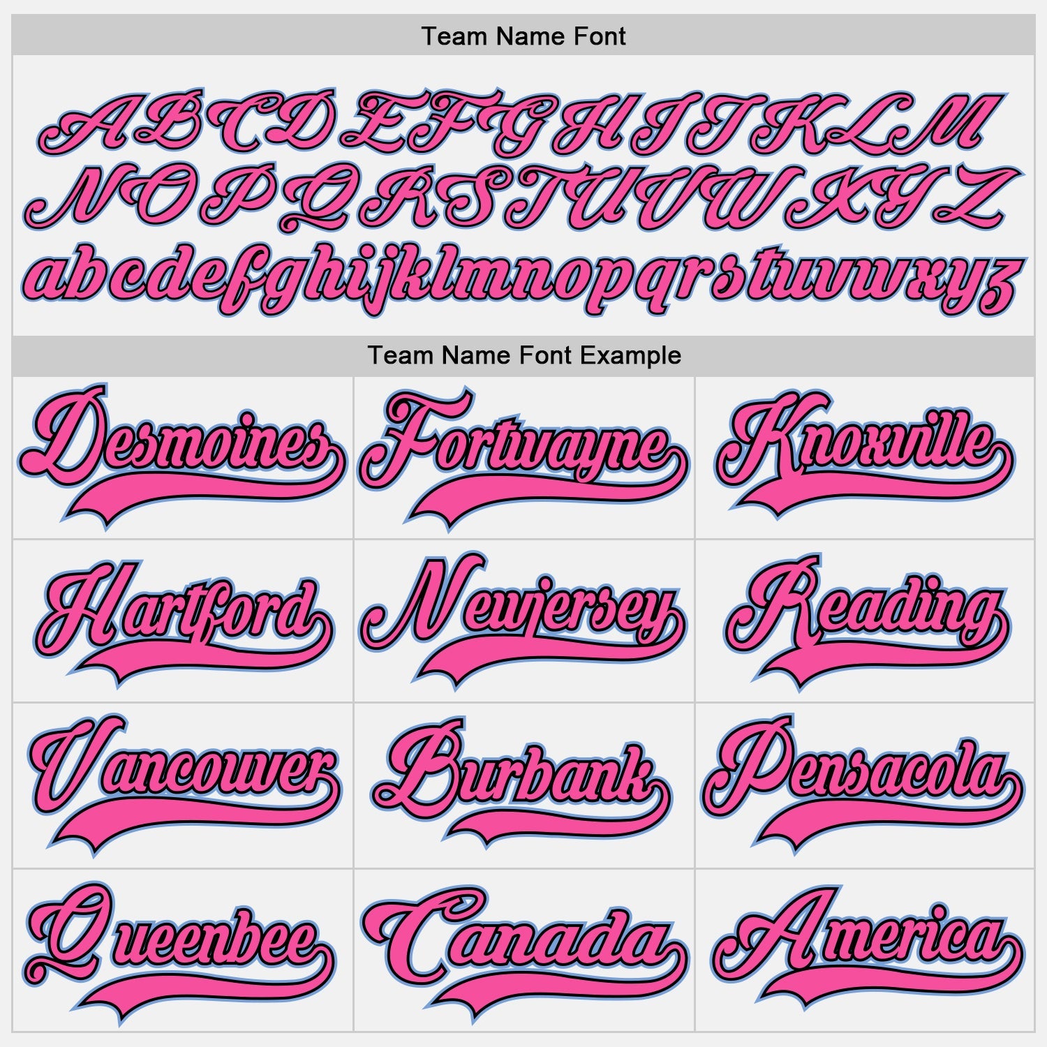 Custom White Light Blue Black-Pink Hockey Jersey view 4