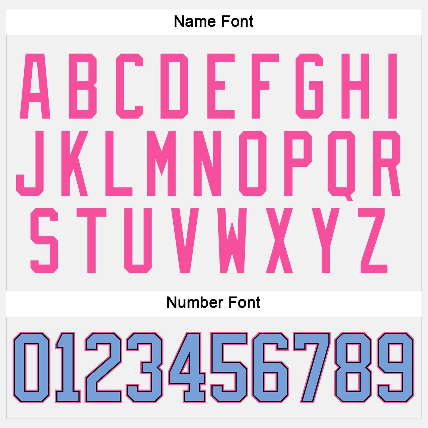 Custom White Light Blue Black-Pink Hockey Jersey view 5