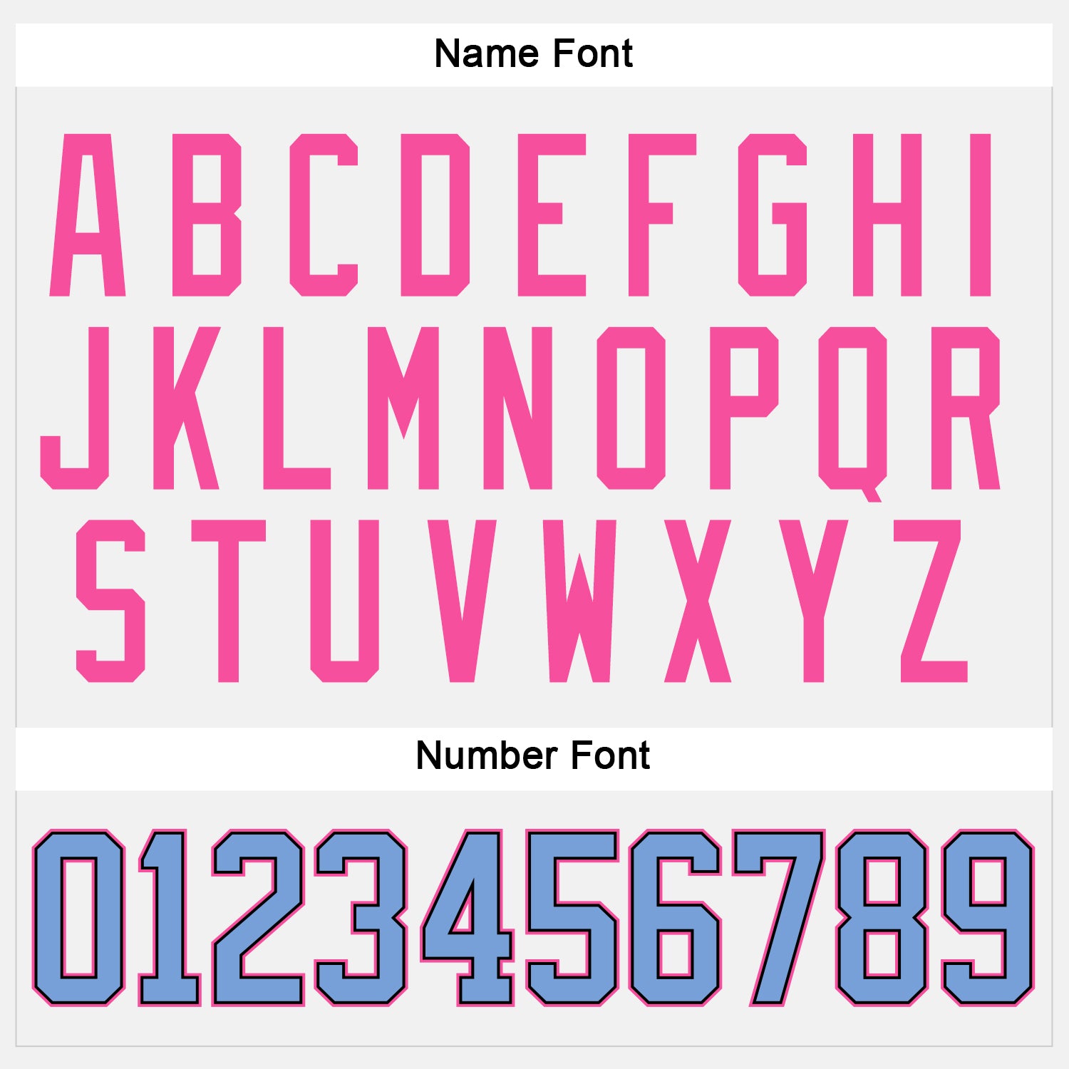Custom White Light Blue Black-Pink Hockey Jersey view 5