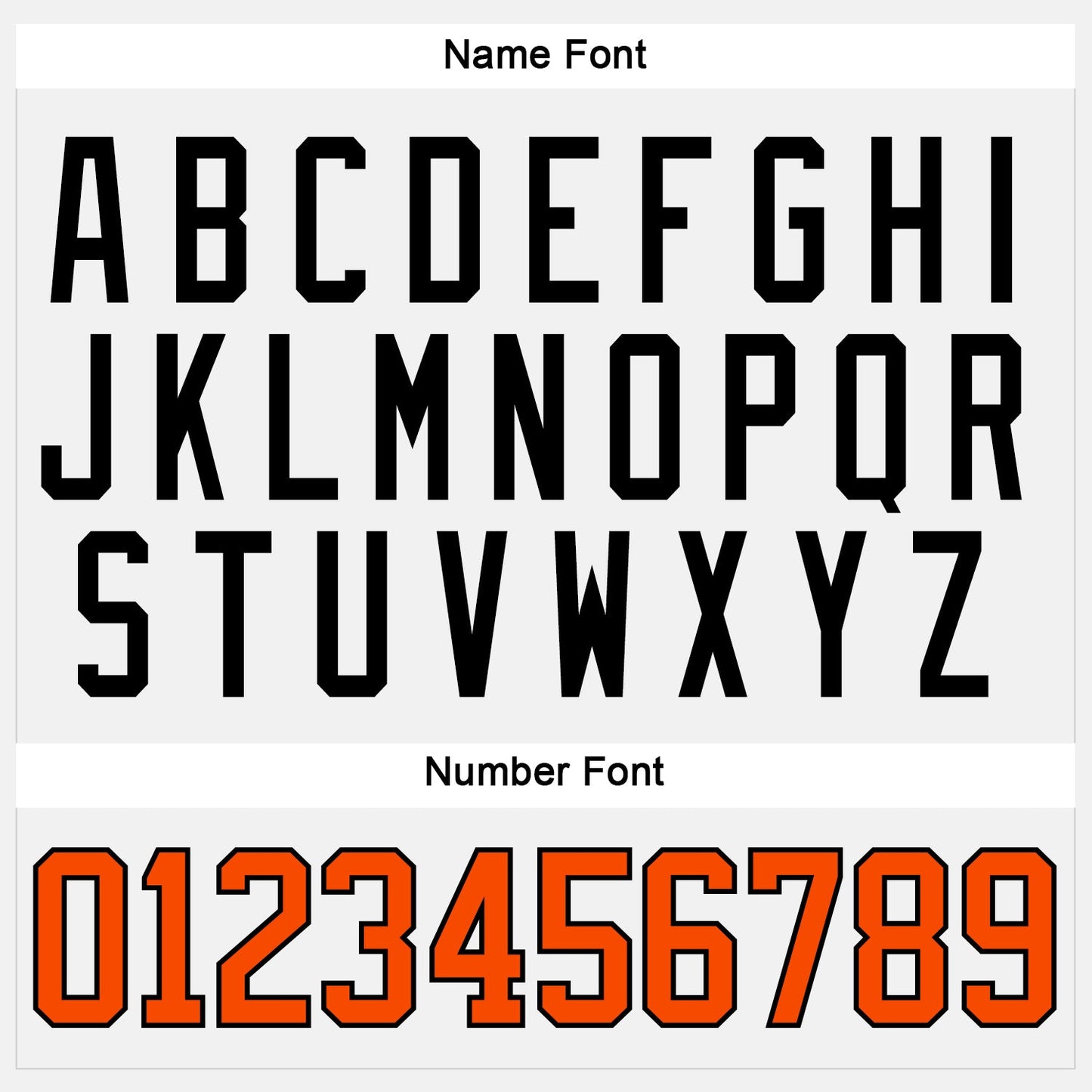 Custom White Orange-Black Hockey Jersey view 5