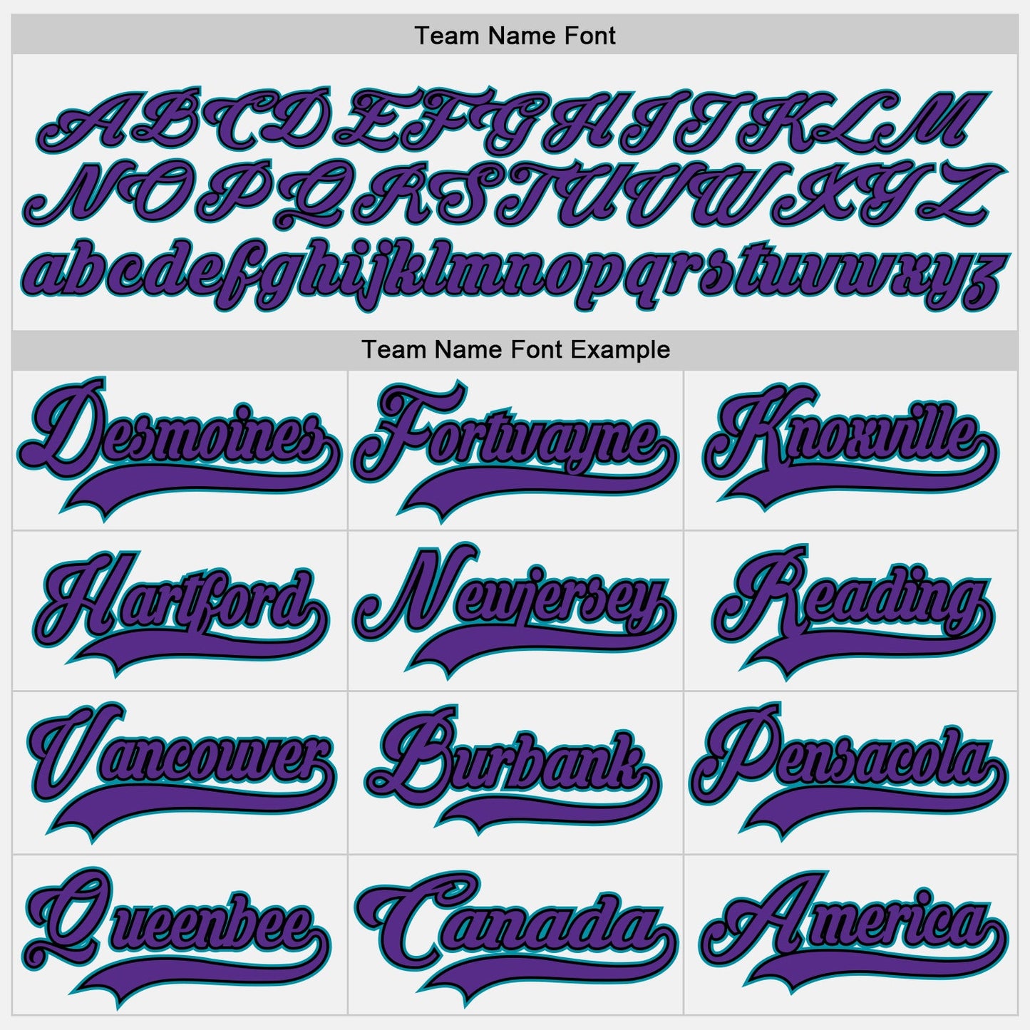 Custom White Purple Black-Teal Hockey Jersey view 4