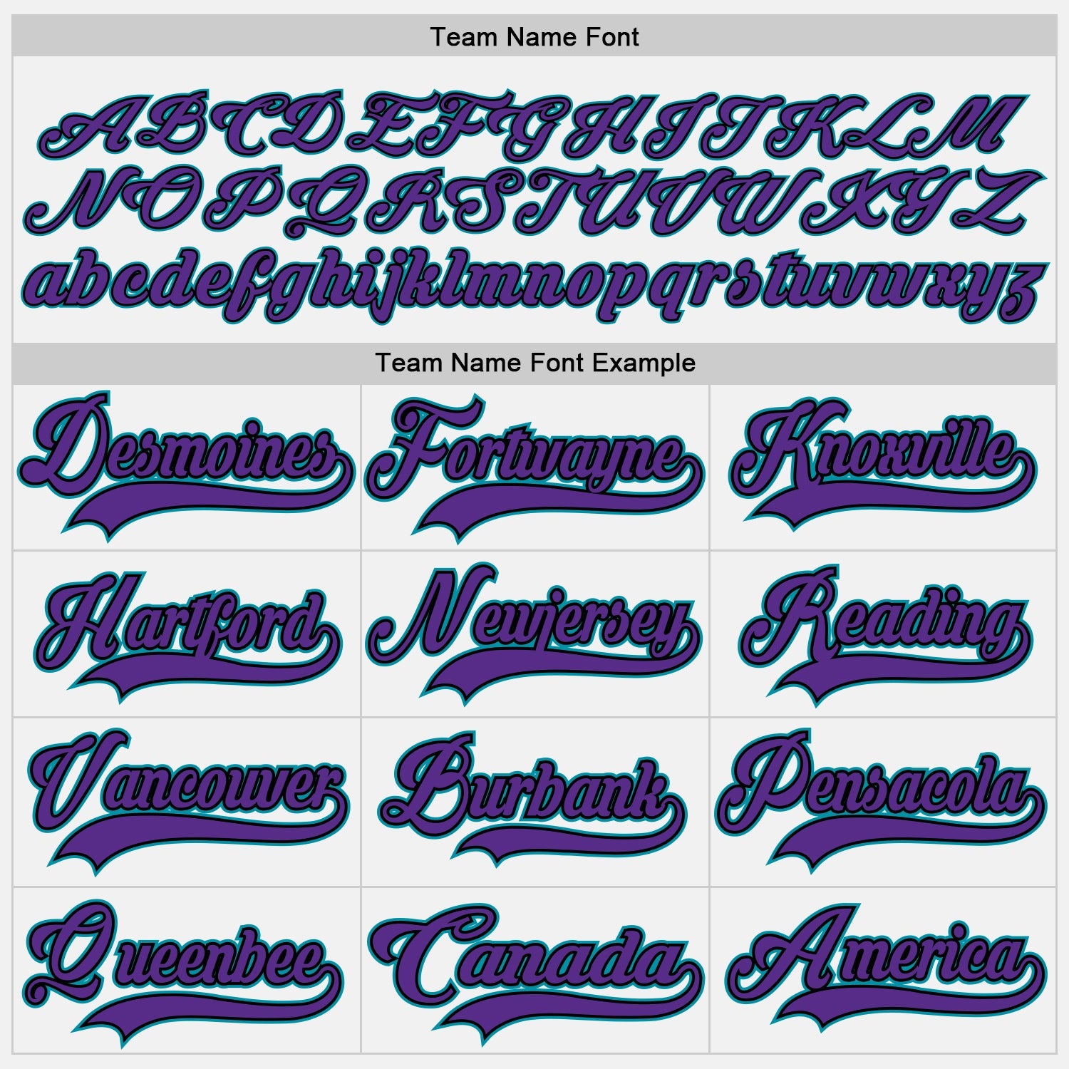 Custom White Purple Black-Teal Hockey Jersey view 4
