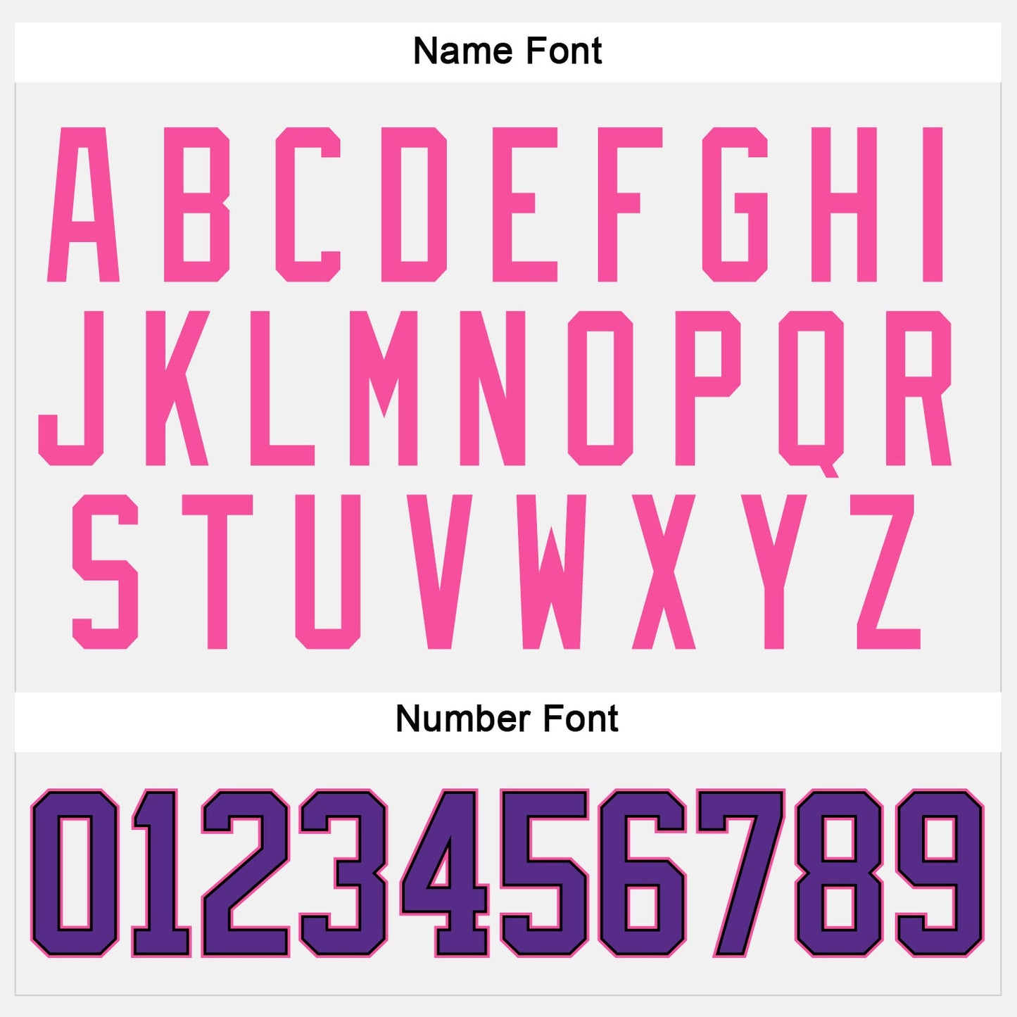 Custom White Purple Black-Pink Hockey Jersey view 5