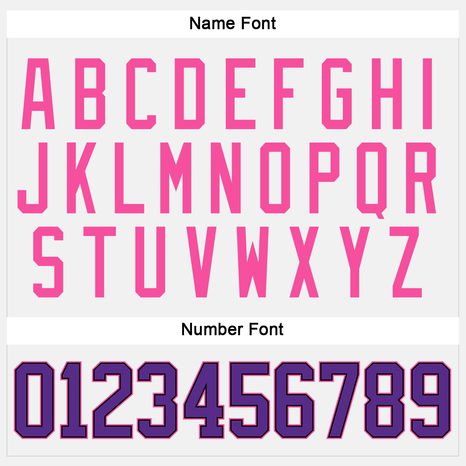 Custom White Purple Black-Pink Hockey Jersey view 5