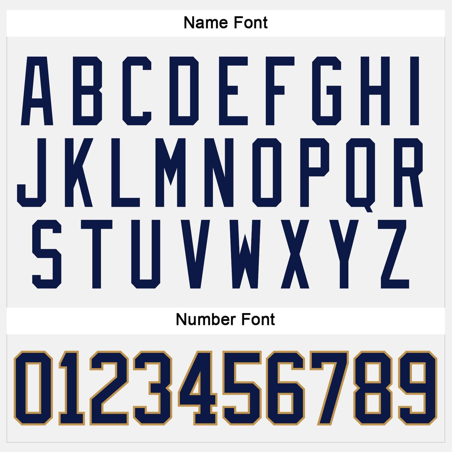 Custom White Navy-Old Gold Hockey Jersey view 5
