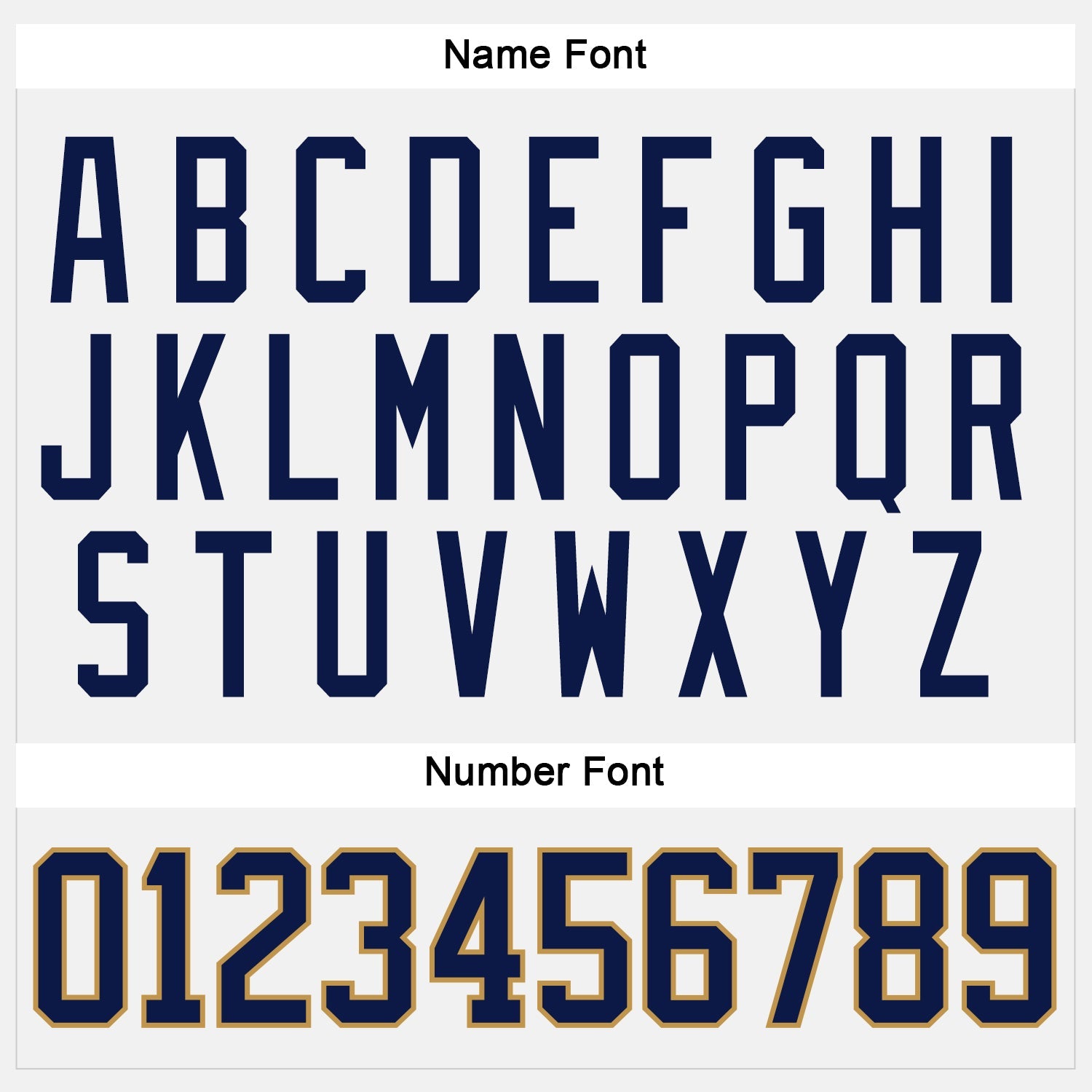 Custom White Navy-Old Gold Hockey Jersey view 5