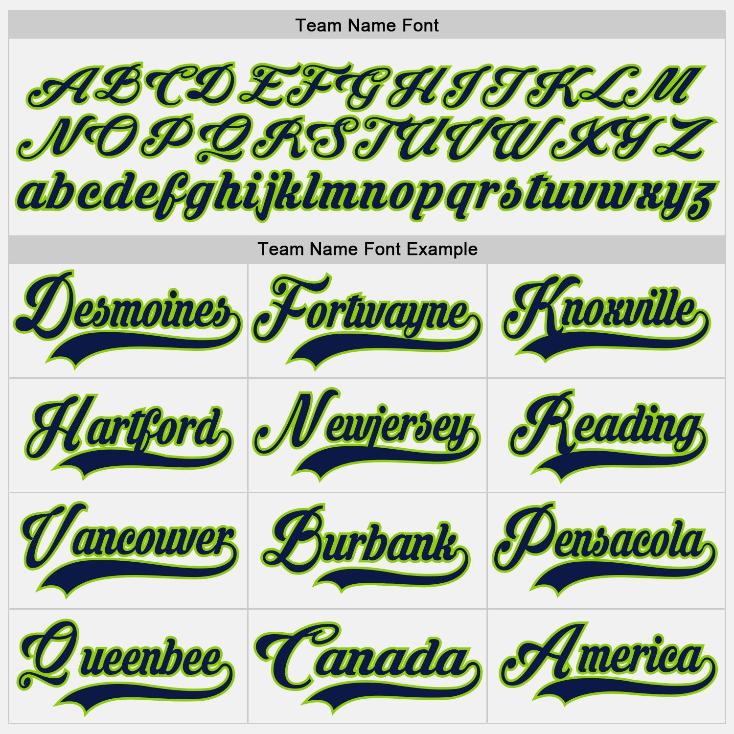Custom White Navy-Neon Green Hockey Jersey view 4