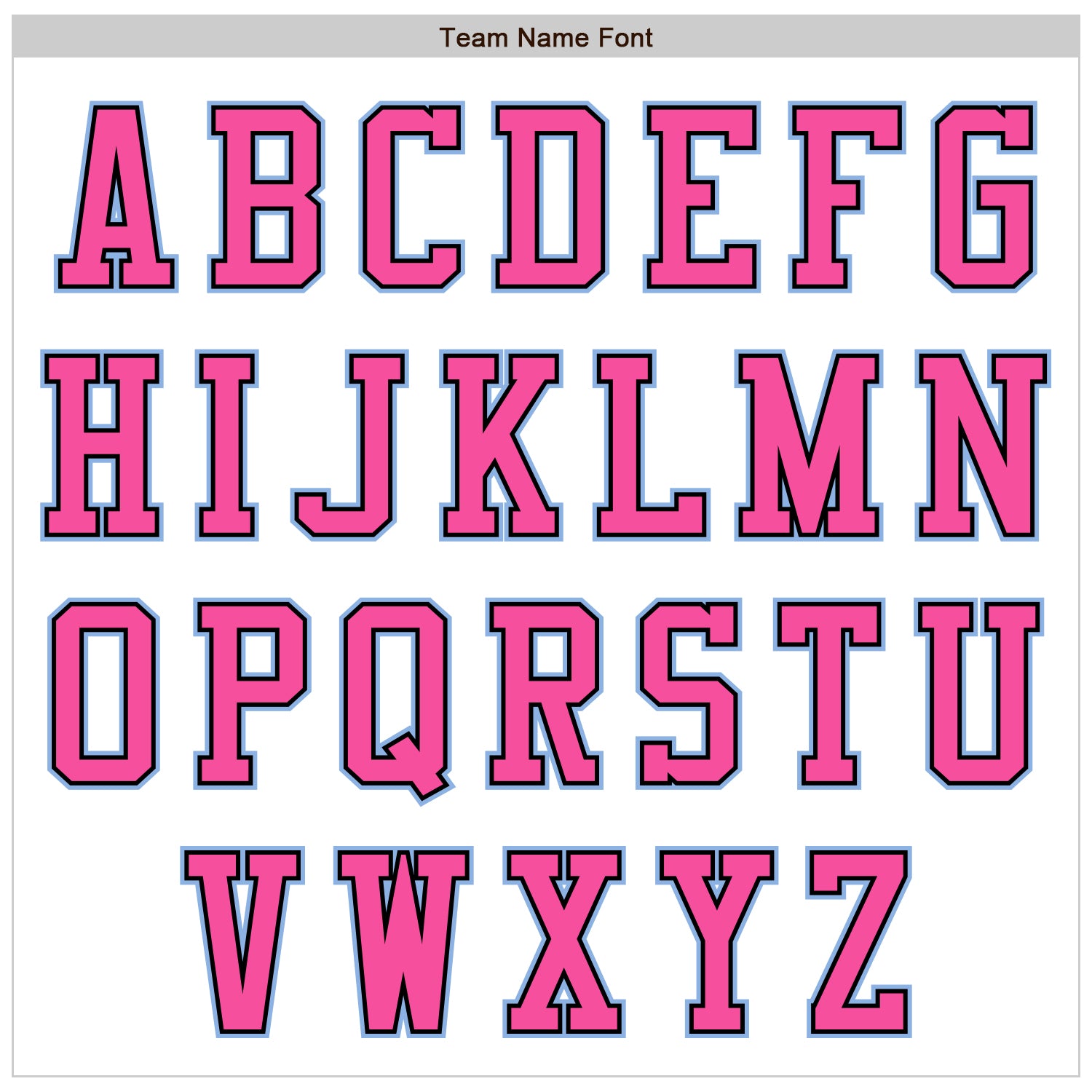 Custom White Light Blue Black-Pink Authentic Baseball Jersey view 3