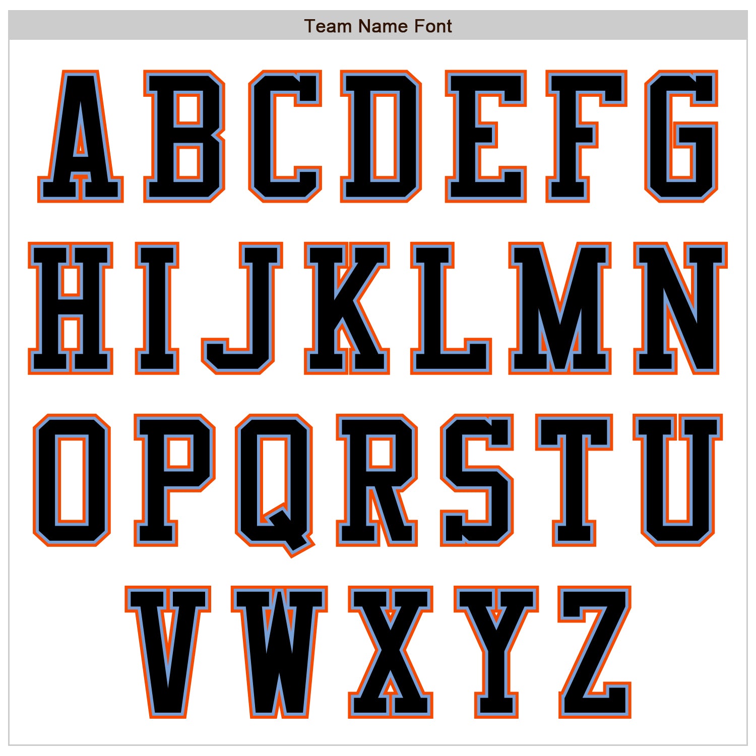 Custom White Black Powder Blue-Orange Authentic Baseball Jersey view 7