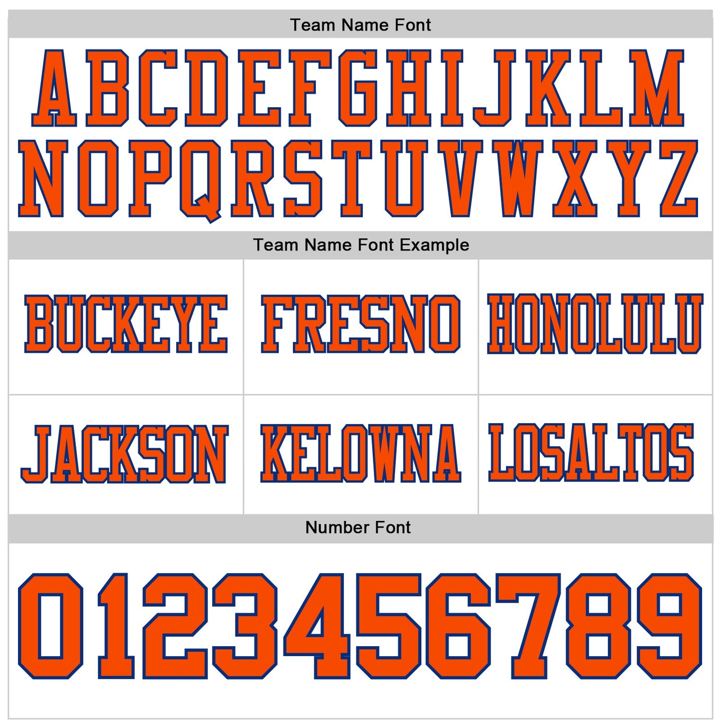 Custom White Orange-Royal Authentic Football Jersey view 4