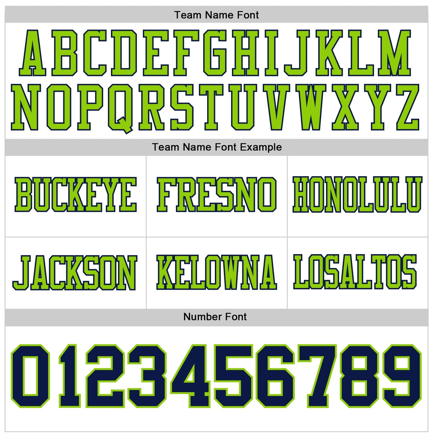 Custom White Navy-Neon Green Authentic Football Jersey view 4