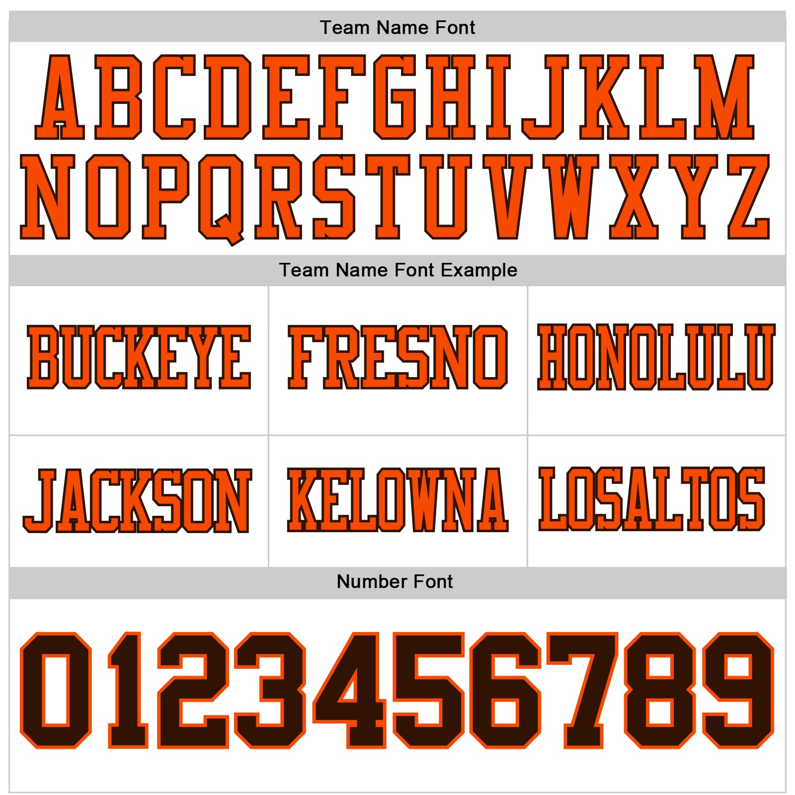 Custom White Brown-Orange Authentic Football Jersey view 4