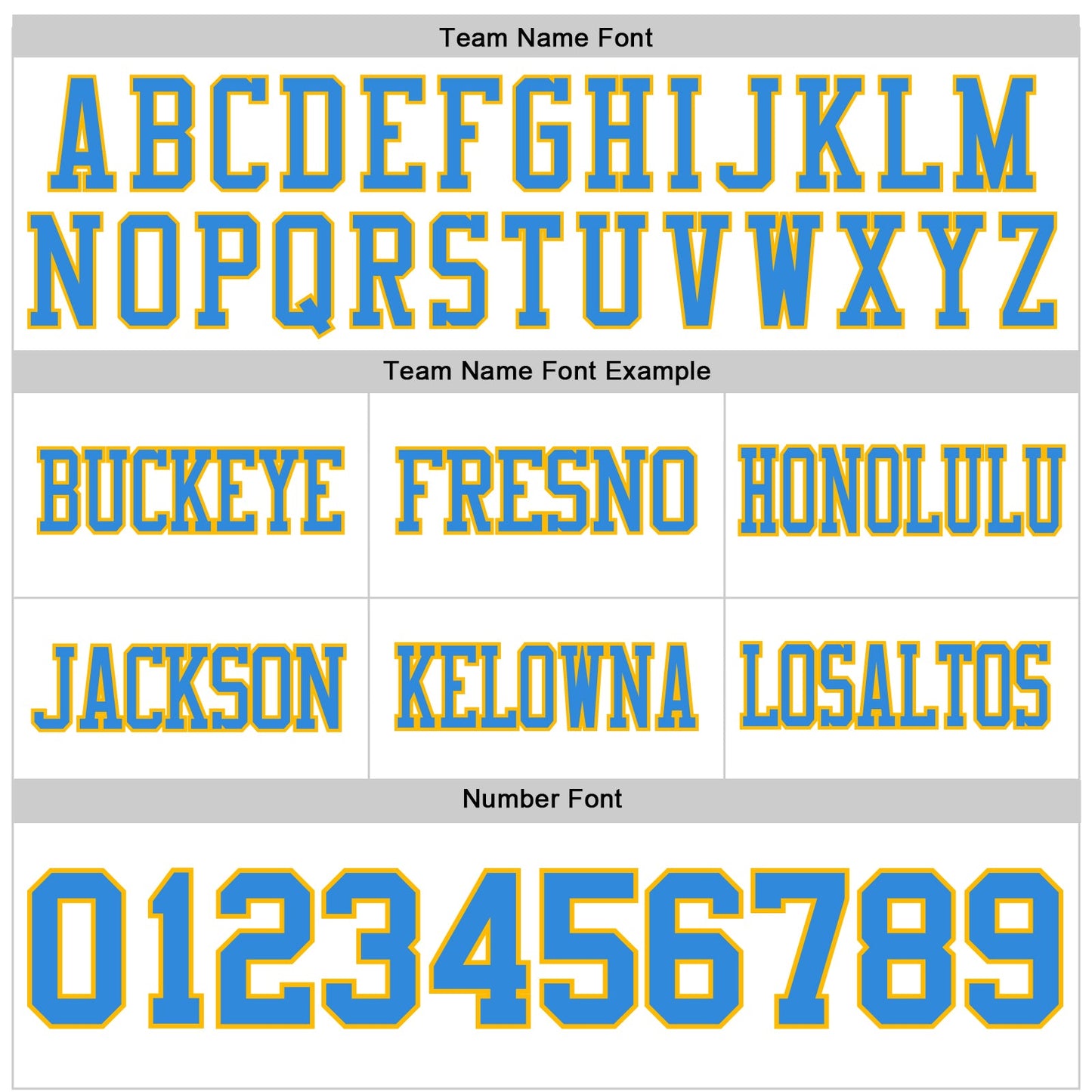 Custom White Powder Blue-Gold Authentic Football Jersey view 4