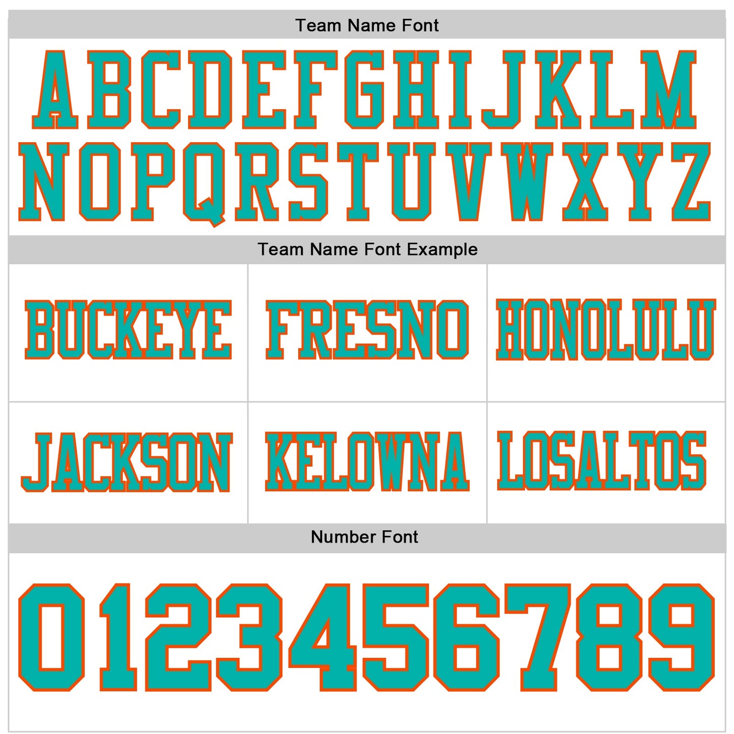 Custom White Aqua-Orange Authentic Football Jersey view 4
