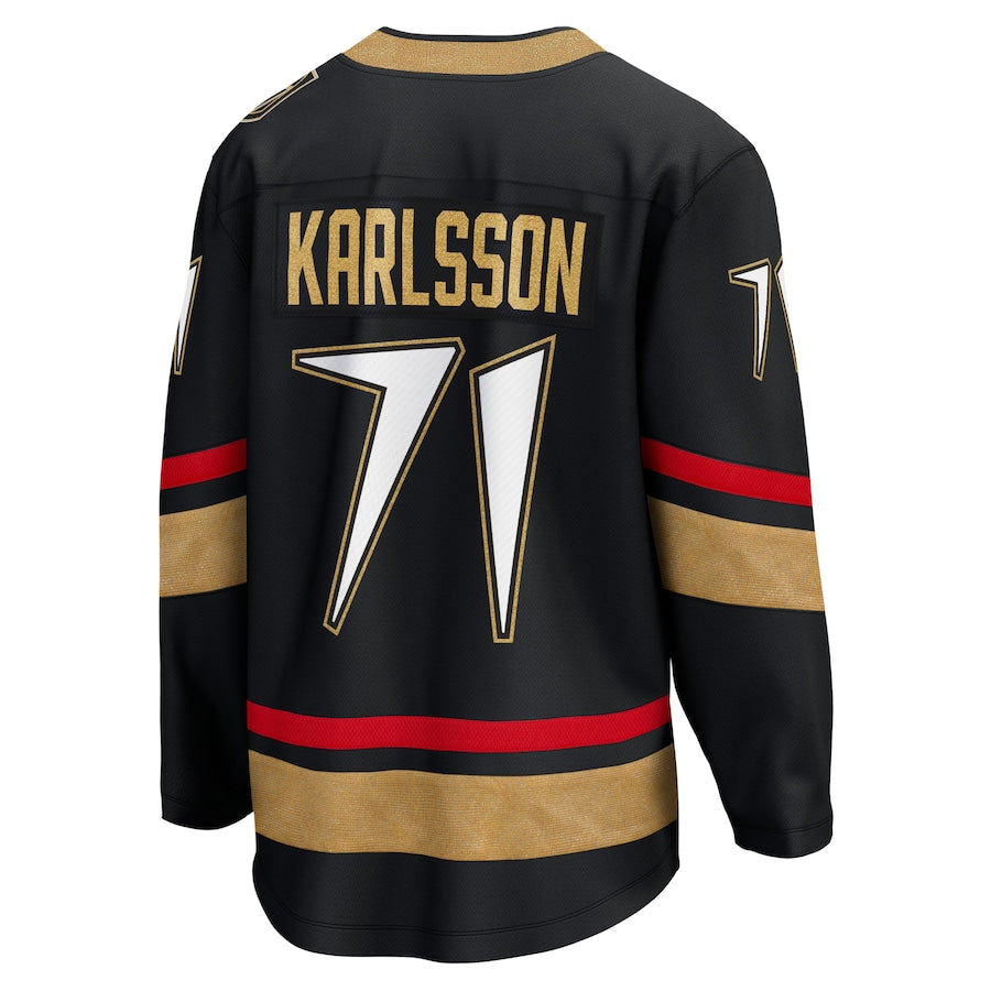 V.Golden Knights #71 William Karlsson Fanatics Branded Special Edition 2.0 Breakaway Player Jersey Black Hockey Jerseys - Main View