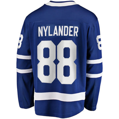 T.Maple Leafs #88 William Nylander Fanatics Branded Home Breakaway Player Jersey Blue Stitched American Hockey Jerseys - Main View