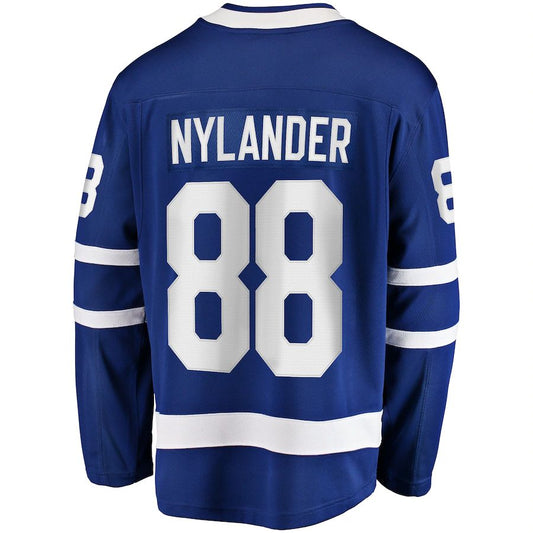 T.Maple Leafs #88 William Nylander Fanatics Branded Home Breakaway Player Jersey Blue Stitched American Hockey Jerseys - Main View