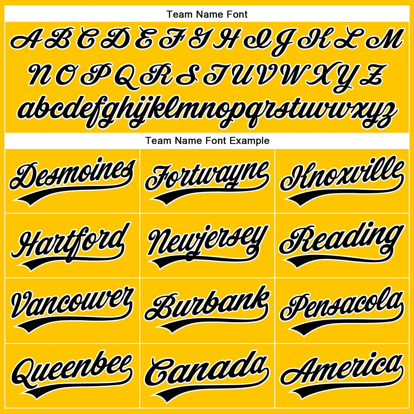 Custom Yellow Black-White Authentic Baseball Jersey view 5