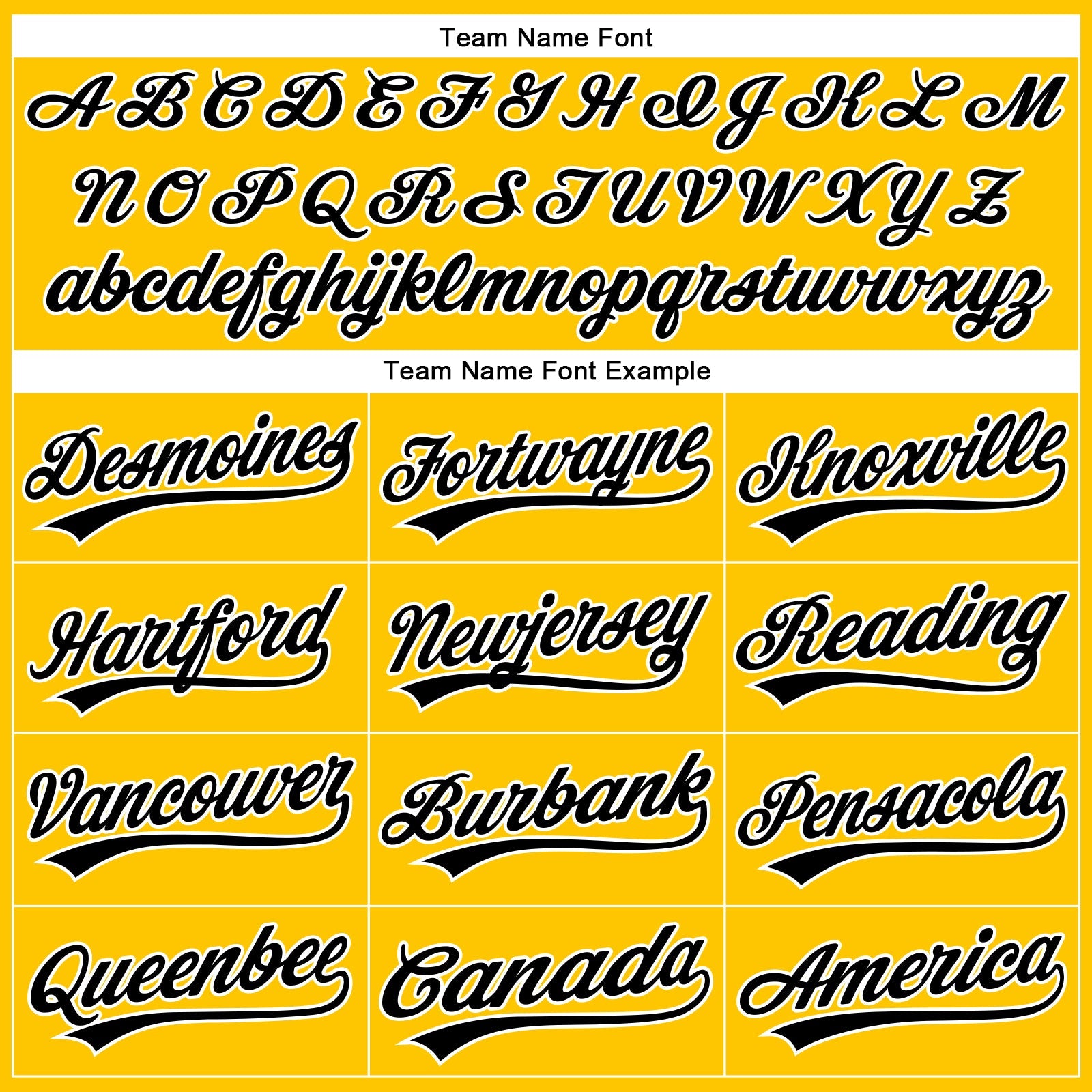 Custom Yellow Black-White Authentic Baseball Jersey view 5