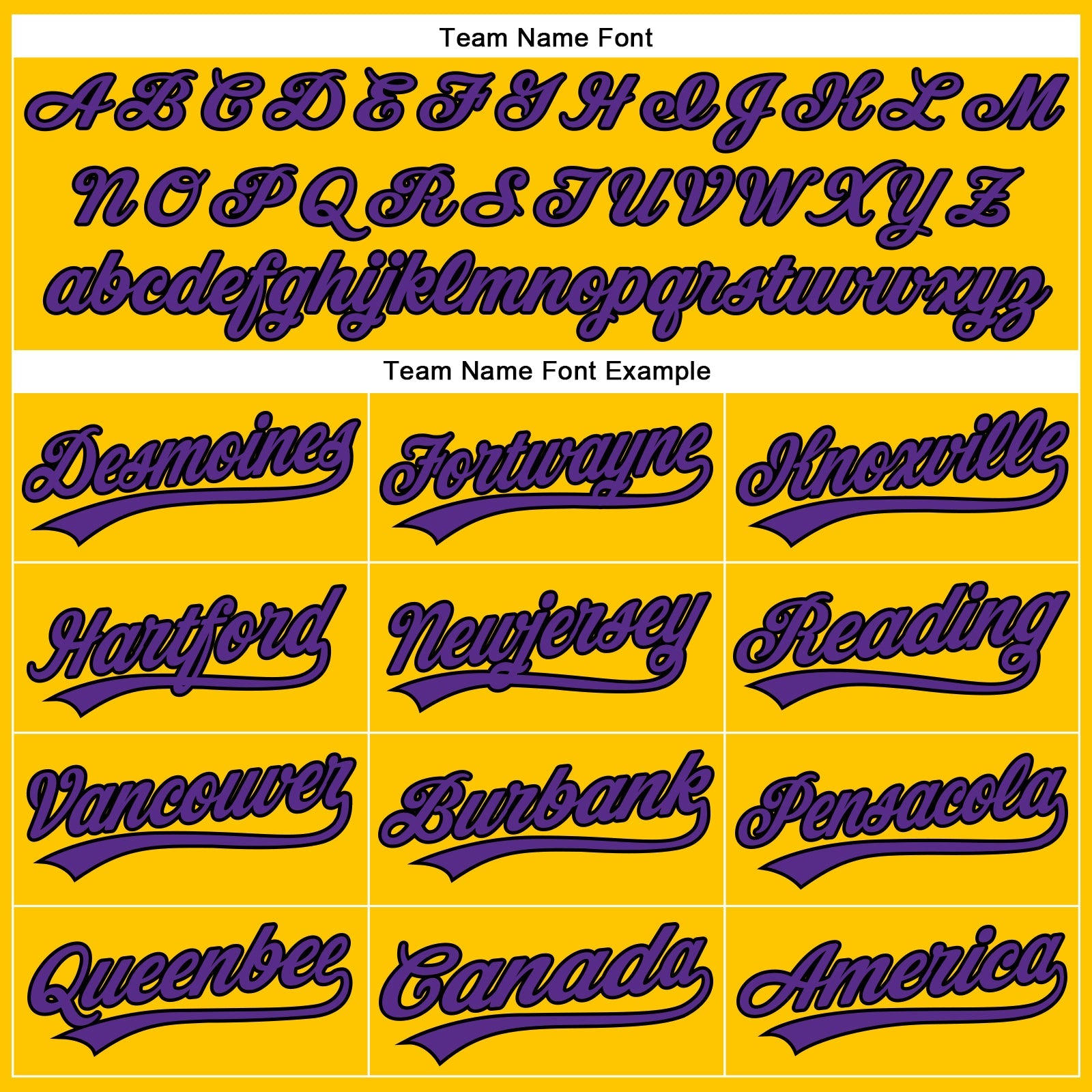 Custom Yellow Purple-Black Authentic Baseball Jersey view 4