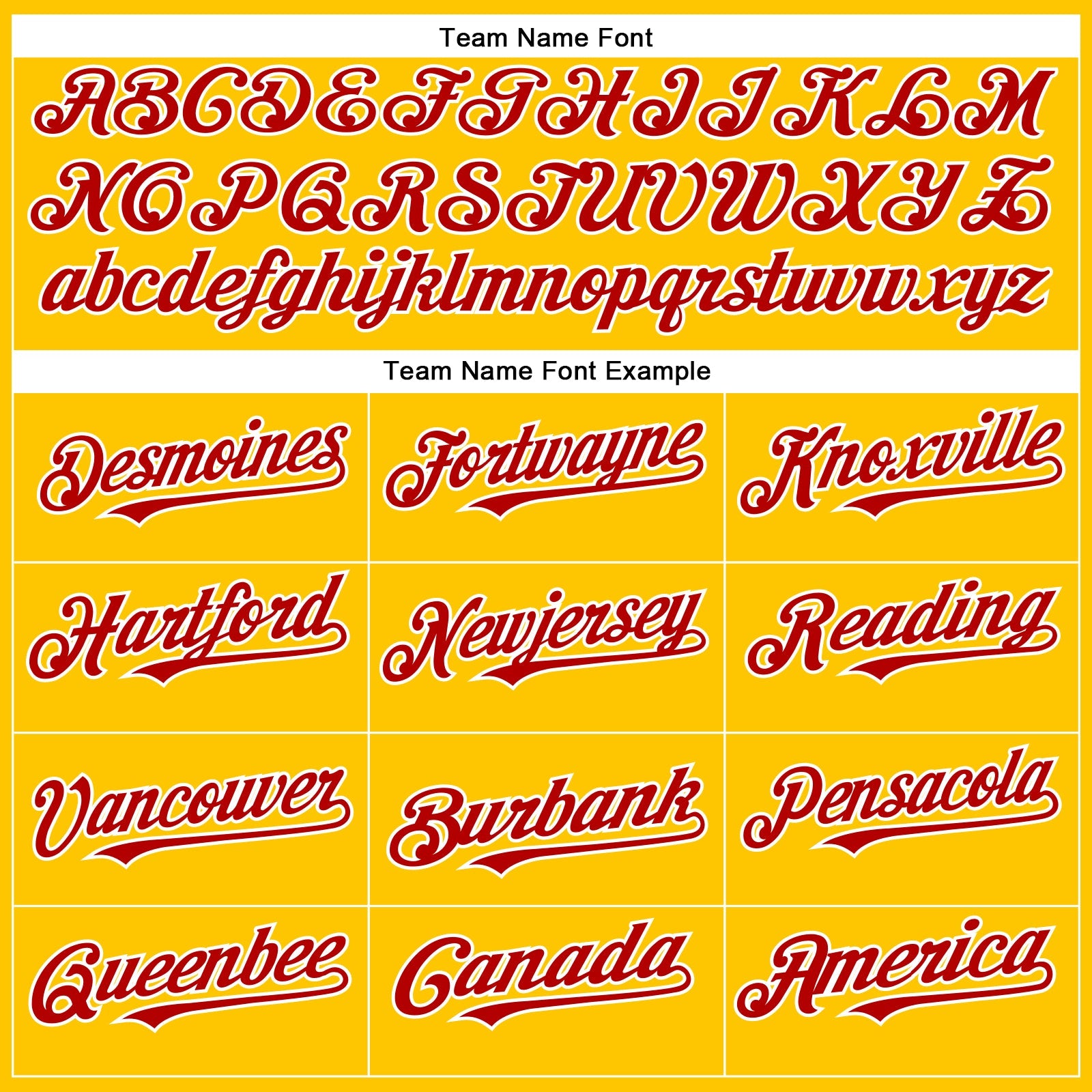 Custom Yellow Red-White Authentic Baseball Jersey view 4