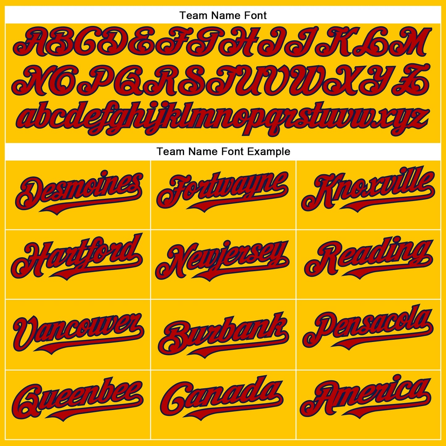 Custom Yellow Red-Navy Authentic Baseball Jersey view 4