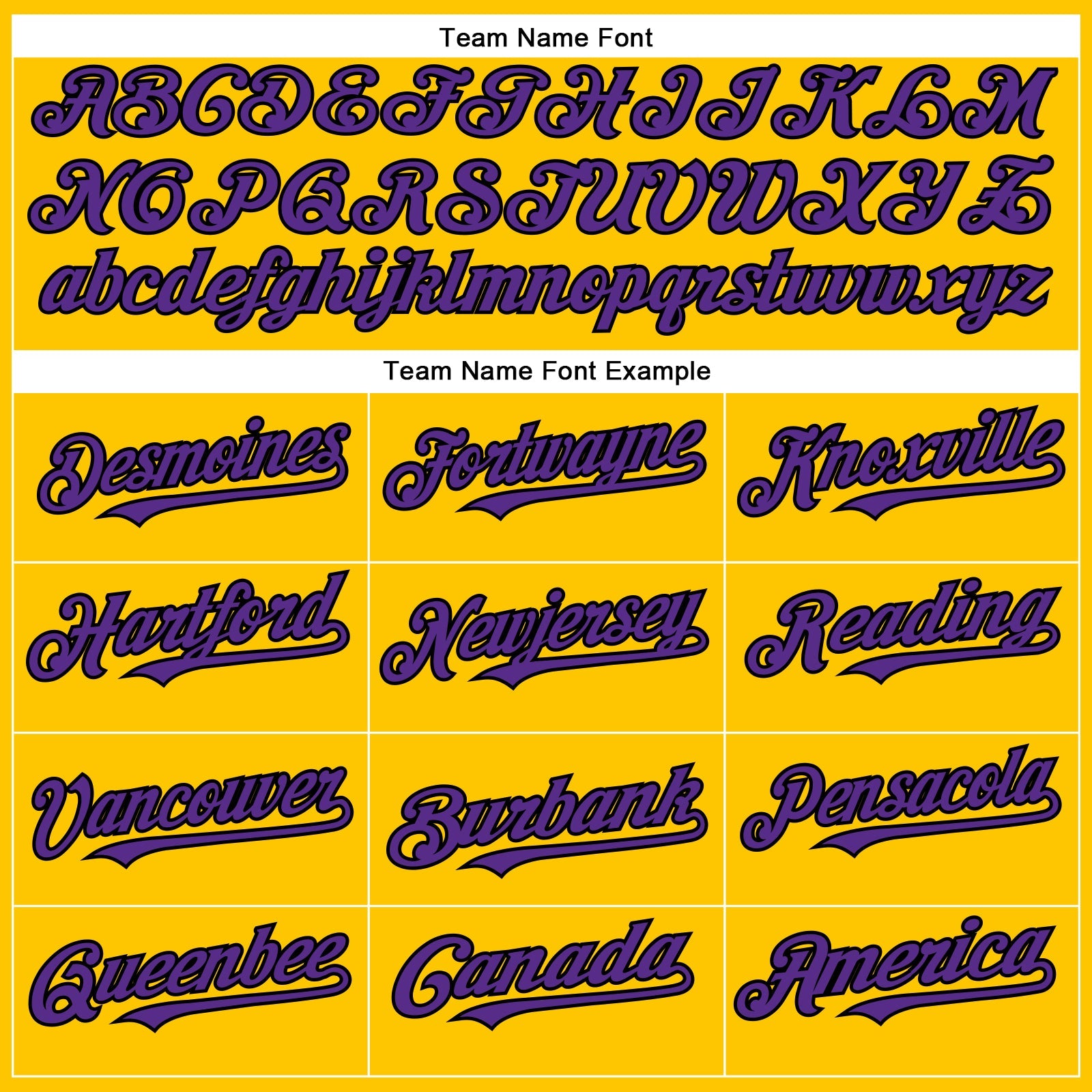 Custom Yellow Purple-Black Authentic Baseball Jersey view 4