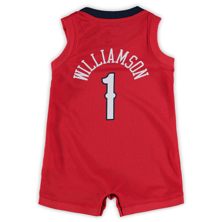 NO.Pelicans #1 Zion Williamson Infant Replica Jersey  Red Stitched American Basketball Jersey - Main View