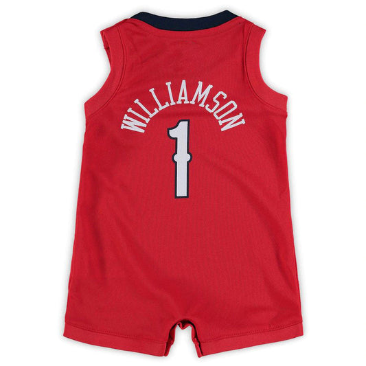 NO.Pelicans #1 Zion Williamson Infant Replica Jersey  Red Stitched American Basketball Jersey - Main View