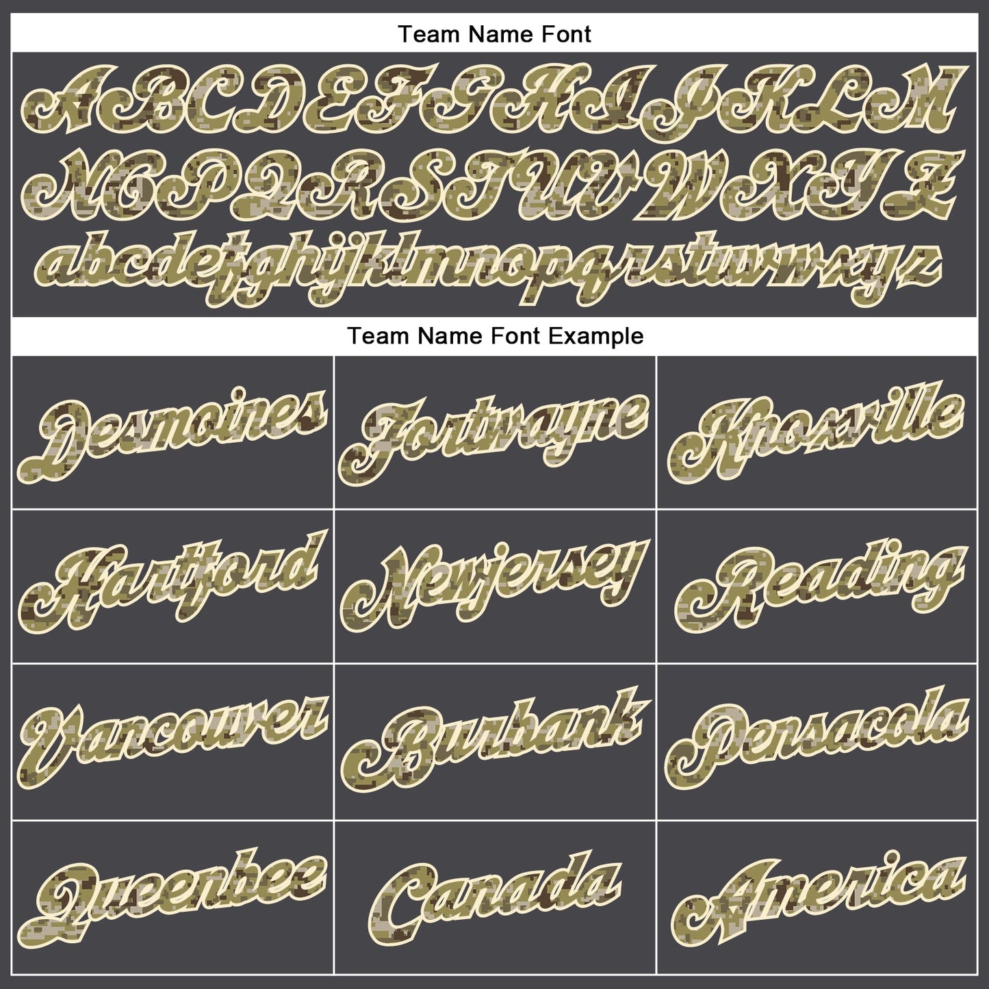 Custom Stitched Anthracite Camo-Cream Sports Pullover Sweatshirt Hoodie view 6