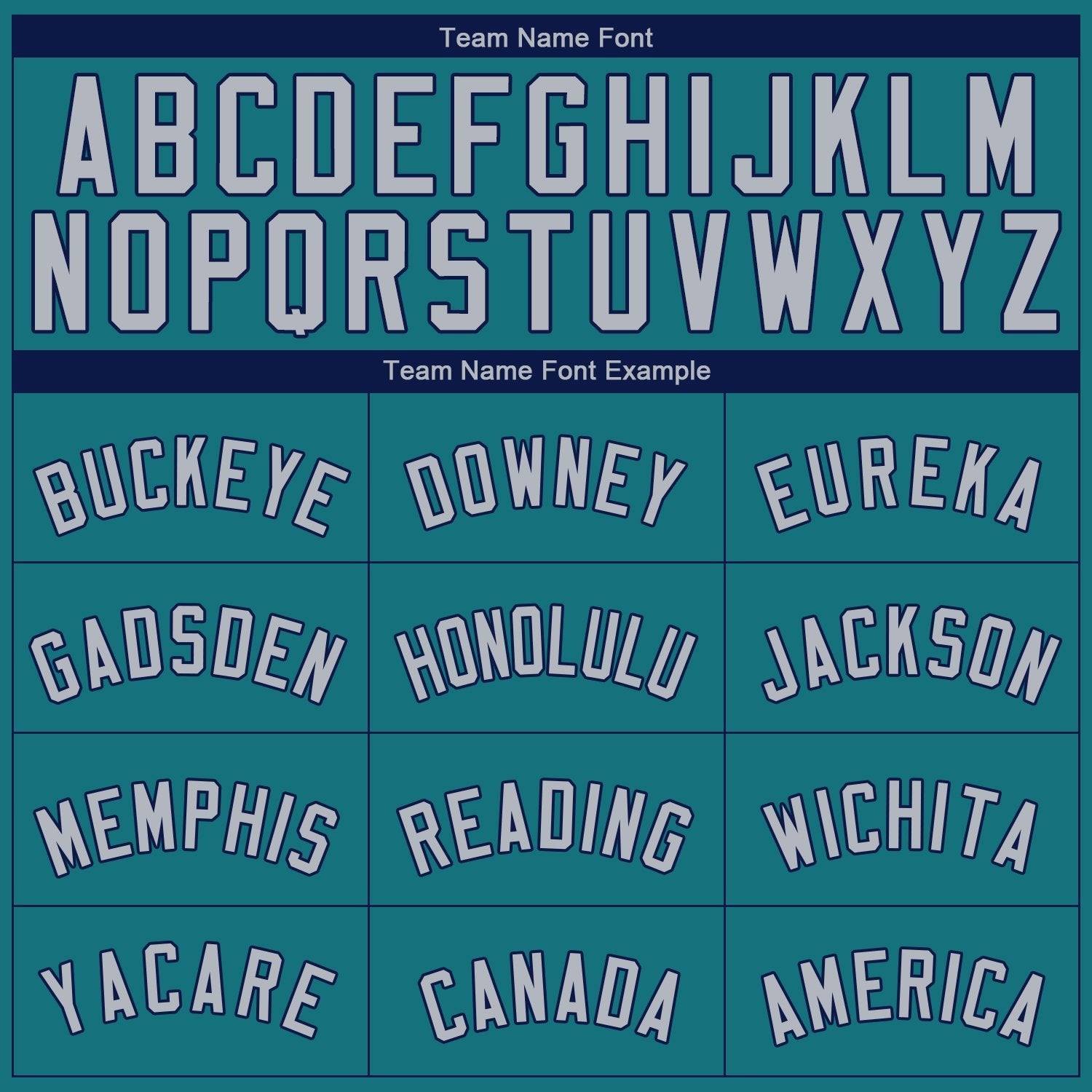Custom Teal Gray-Navy Authentic Baseball Jersey view 5