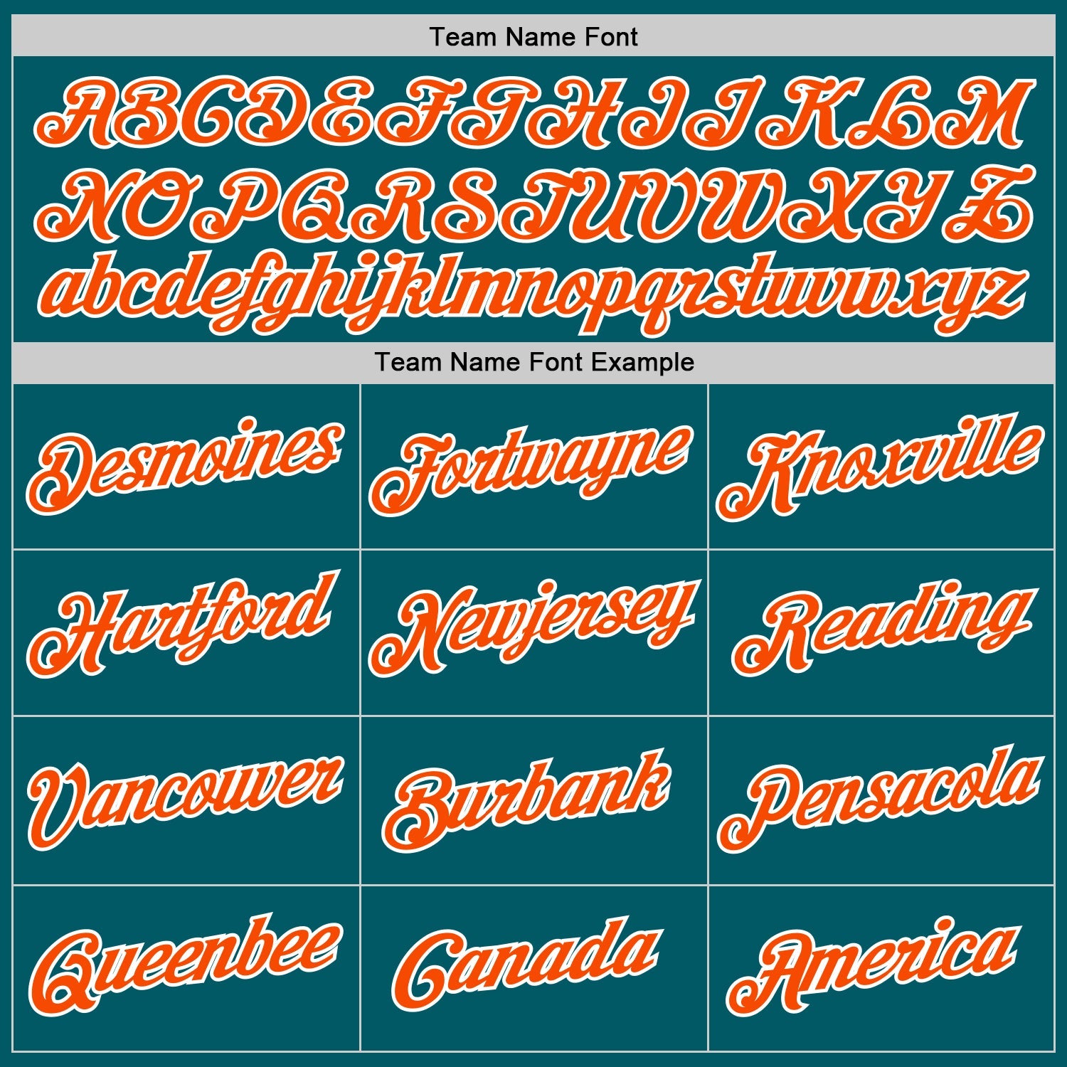Custom Teal Orange-White Authentic Baseball Jersey view 4