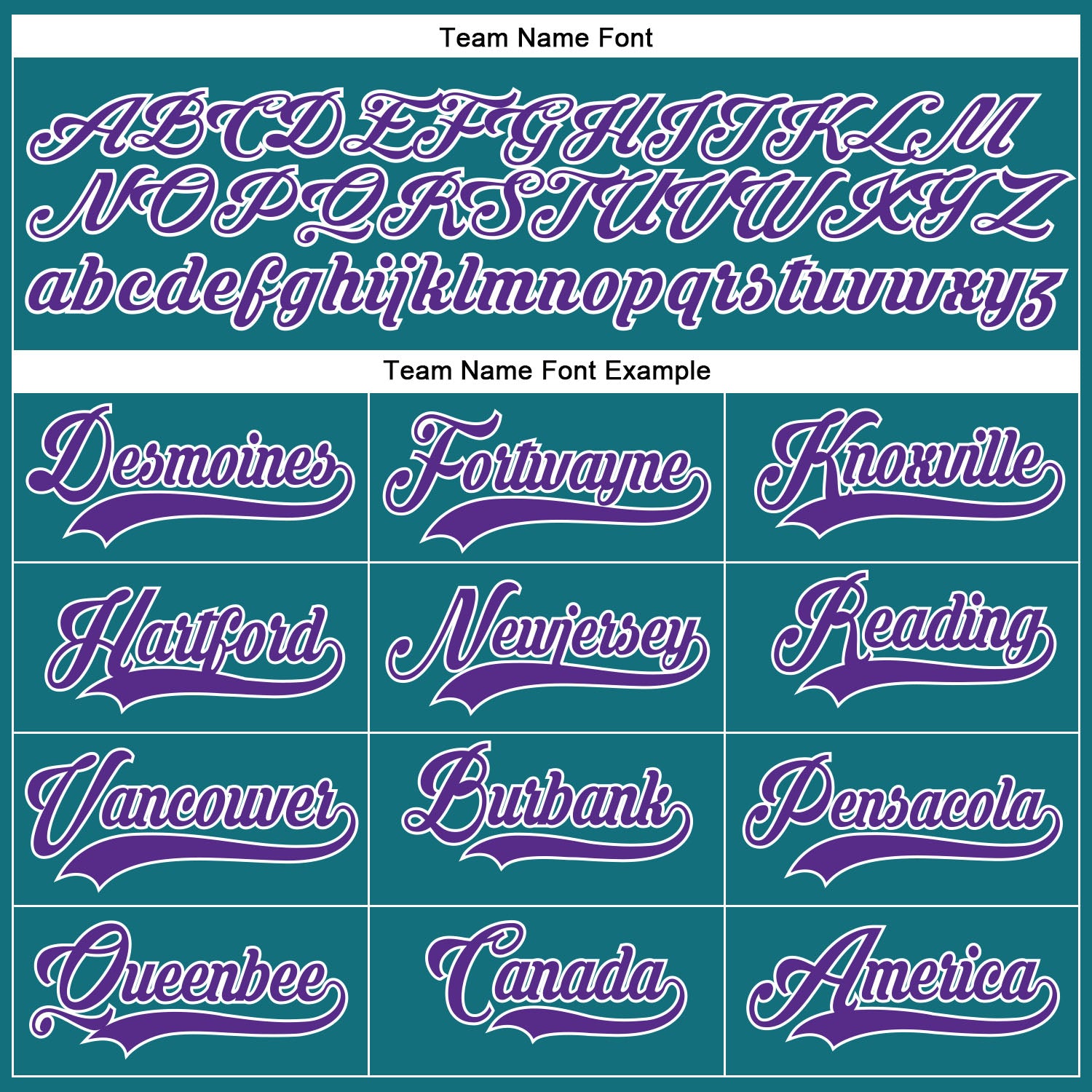 Custom Teal Purple Pinstripe Purple-White Authentic Baseball Jersey view 4