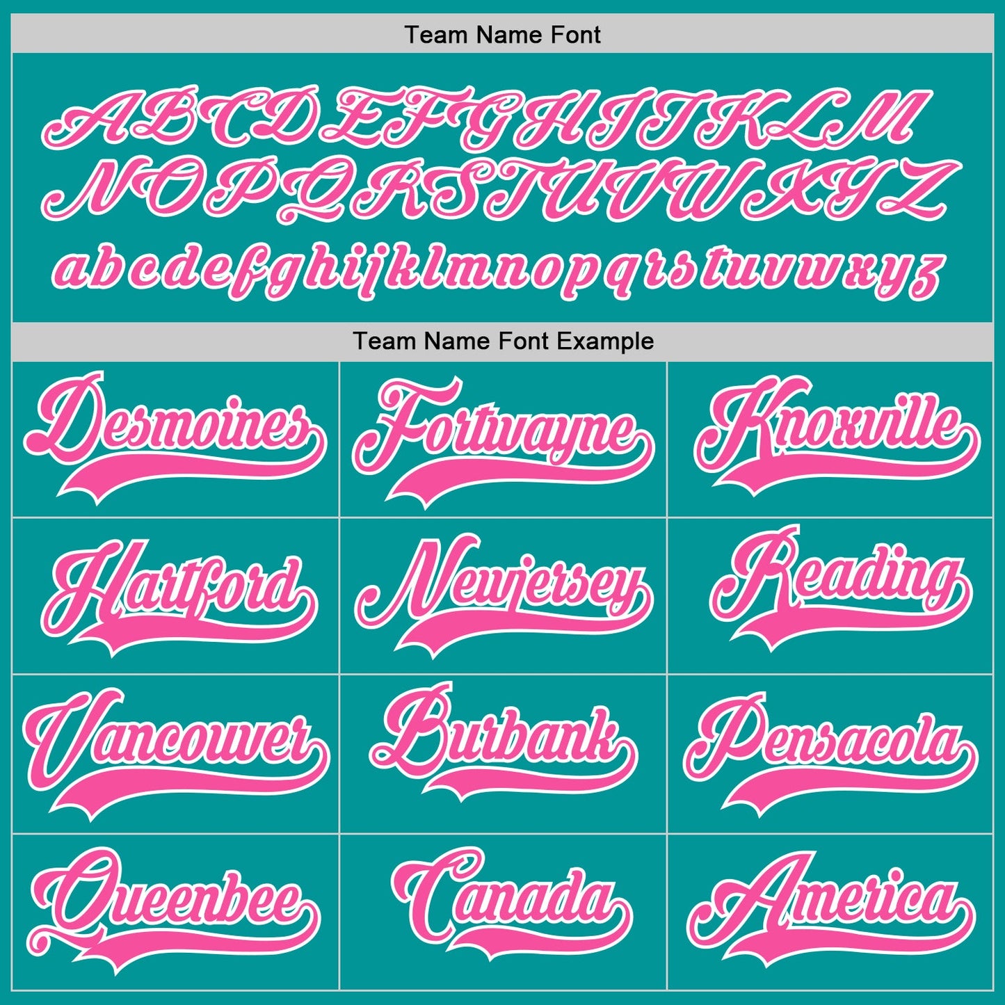 Custom Aqua Pink-White Hockey Jersey view 4