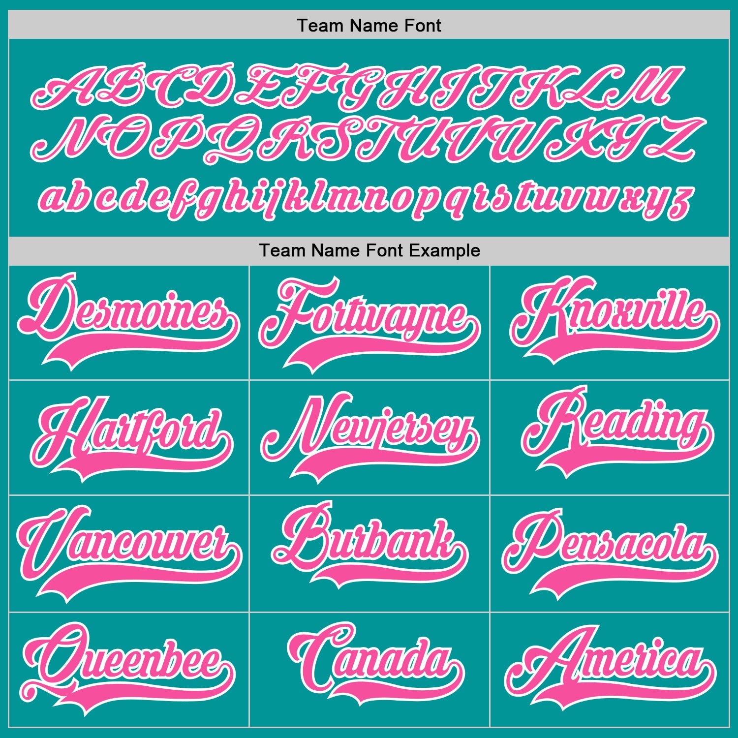 Custom Aqua Pink-White Hockey Jersey view 4