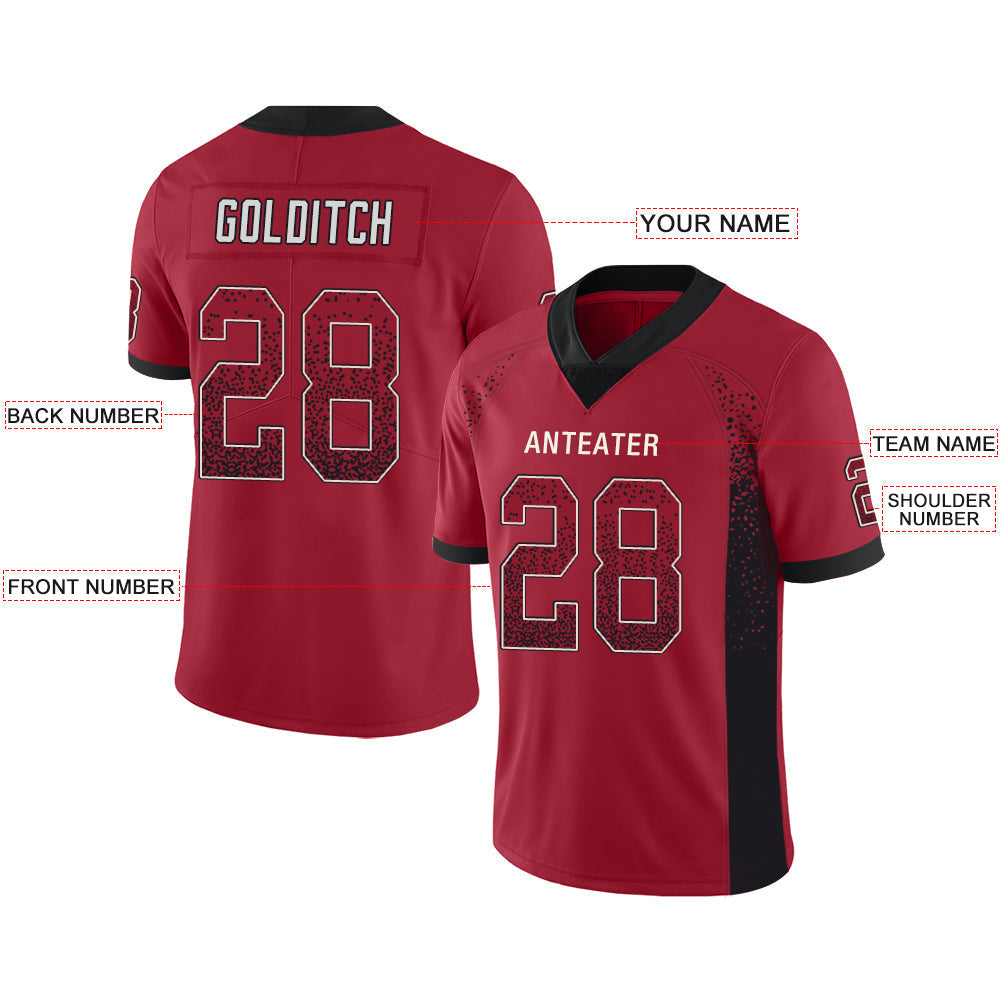 Custom A.Cardinal Stitched American Football Jerseys Personalize Birthday Gifts Red Jersey view 2