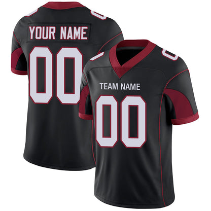 Custom A.Cardinal Stitched American Jerseys Personalize Birthday Gifts Black Football Jersey - Main View