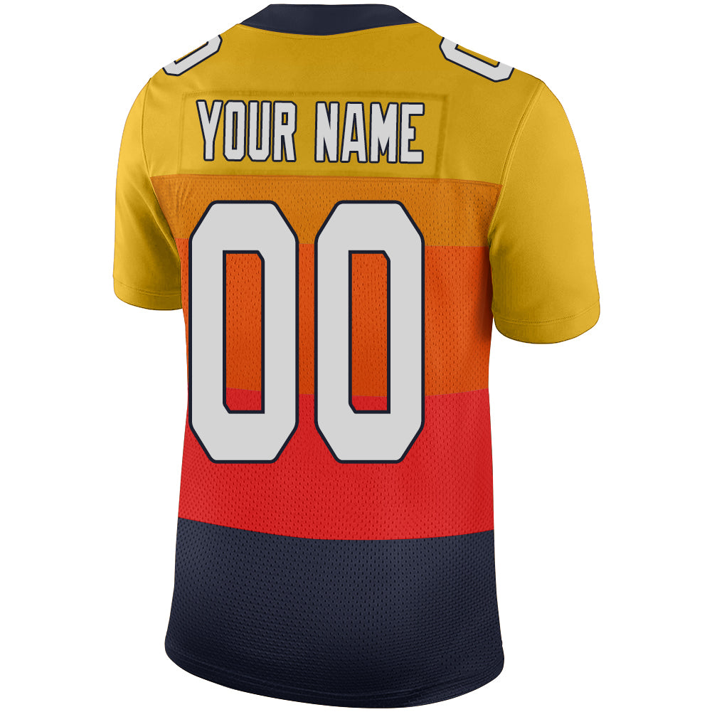 Custom A.Cardinal Men's American City Fashion Vapor Limited Stitched Football Jersey view 3